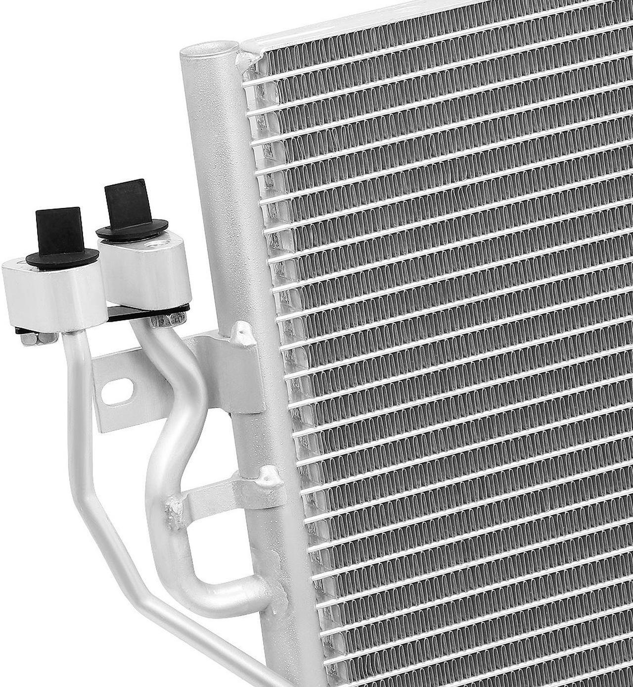 Alt view image 2 of 7 - DNA Motoring OEM-CDS-3058 For 2002 to 2007 Jeep Liberty 2.4L 3.7L 3058 Aluminum Air Conditioning A/C Condenser 03 04 05 06