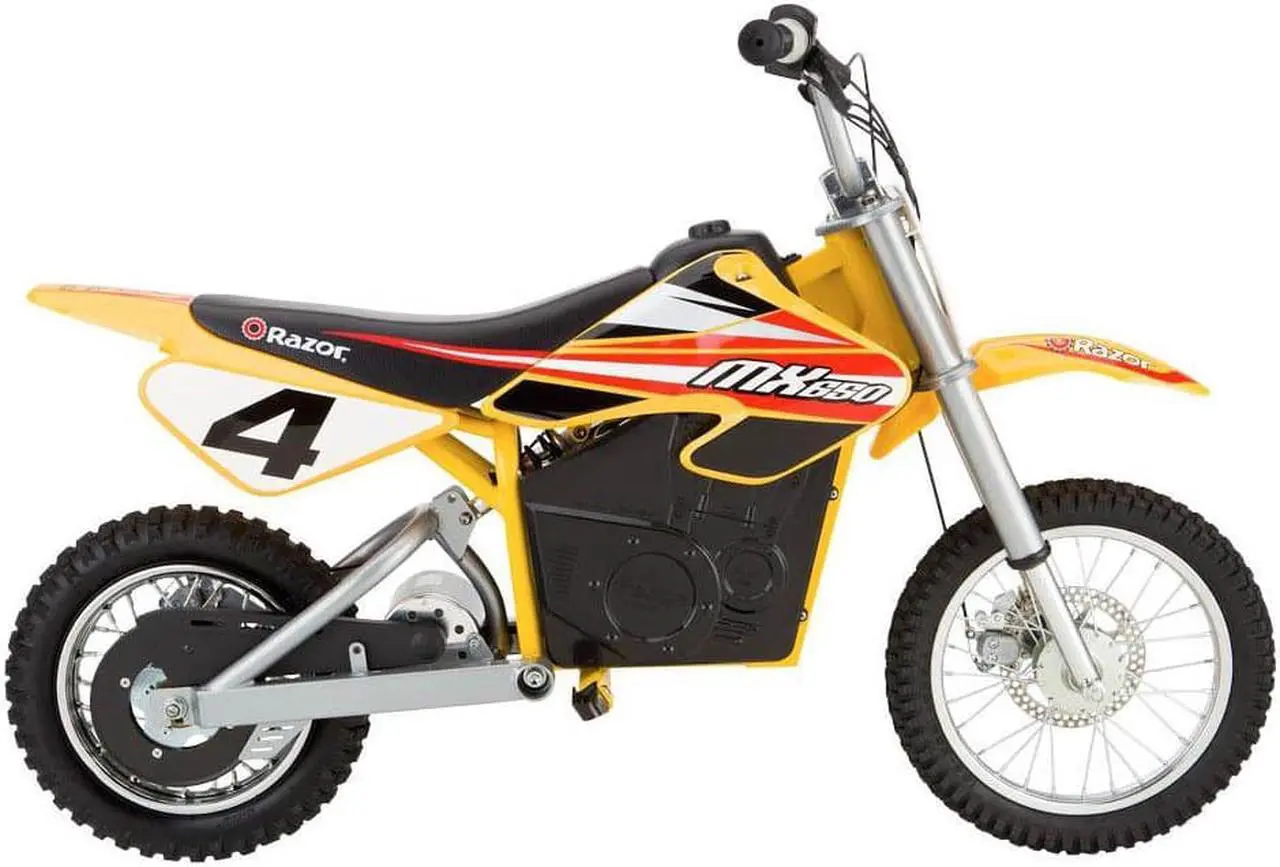 Alt view image 2 of 13 - Razor Dirt Rocket MX650 Electric Off-Road Bike