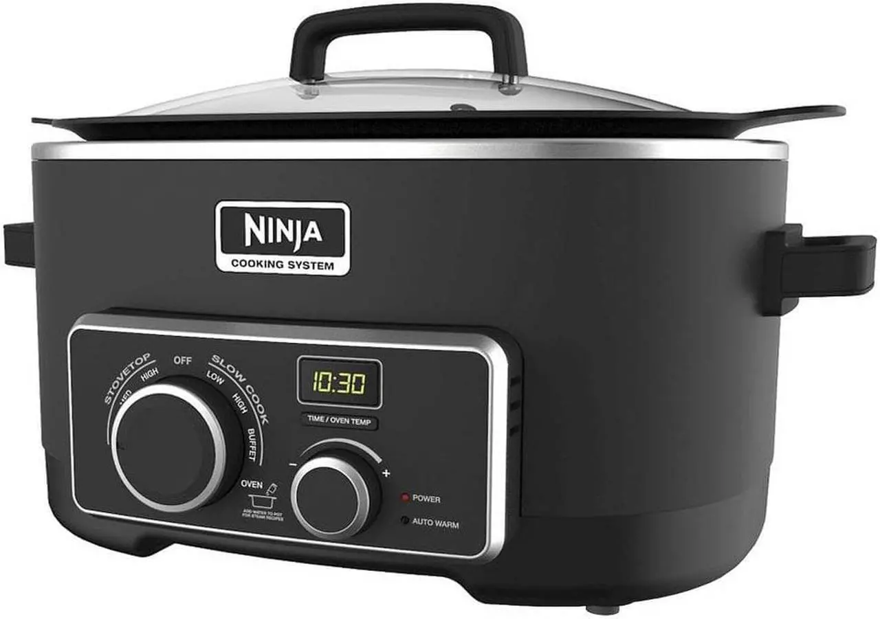 Alt view image 2 of 12 - Ninja MC751 3-in-1 Cooking System with Triple Fusion Heat Technology