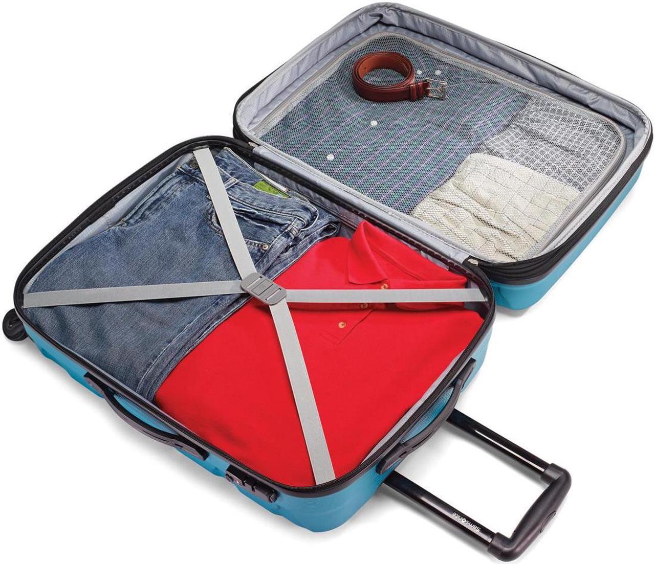 Alt view image 12 of 20 - Samsonite Omni 24" Hardside Spinner - Caribbean Blue