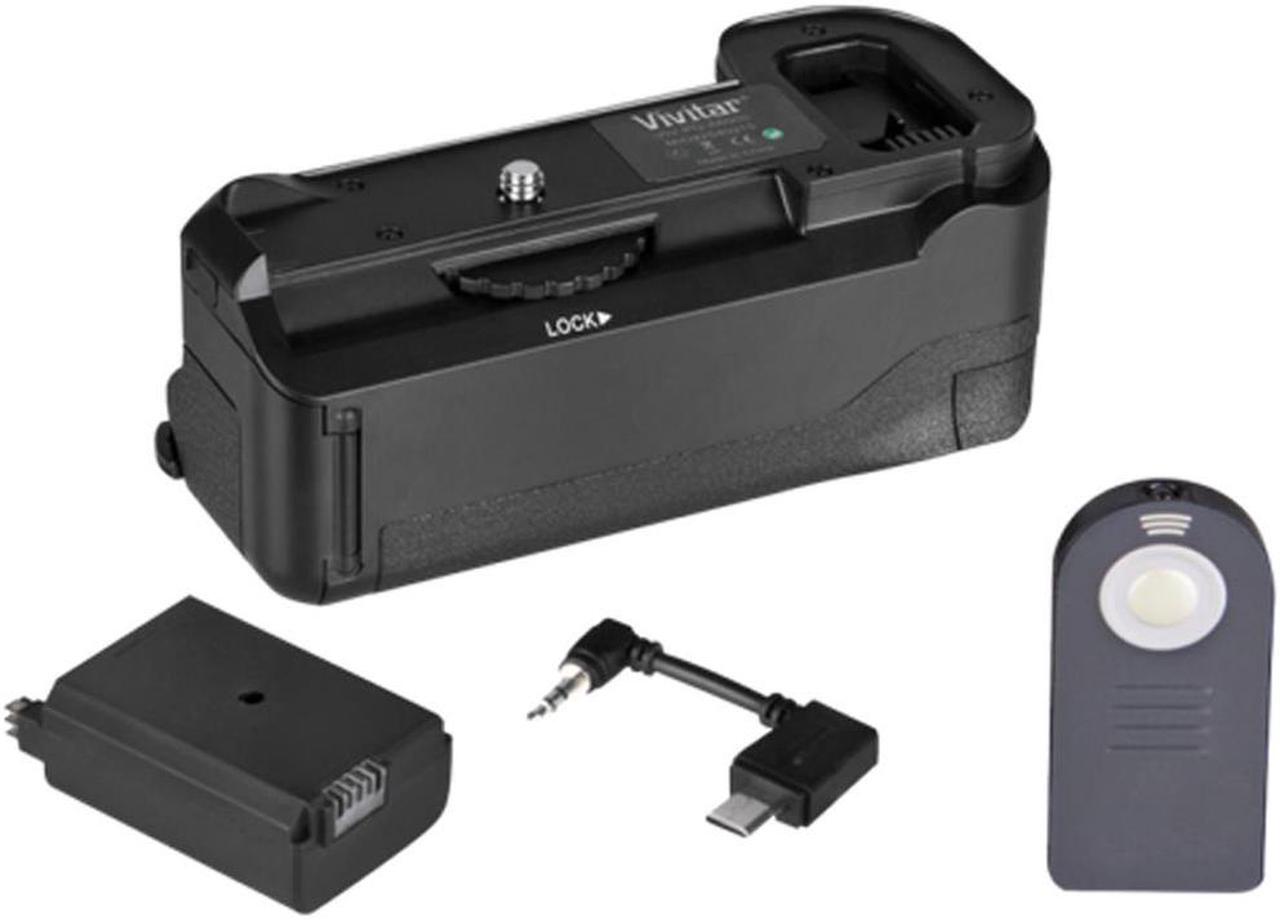 Alt view image 6 of 7 - Vivitar Deluxe Power Battery Grip for Sony Alpha A6300 Camera with Wireless Remote