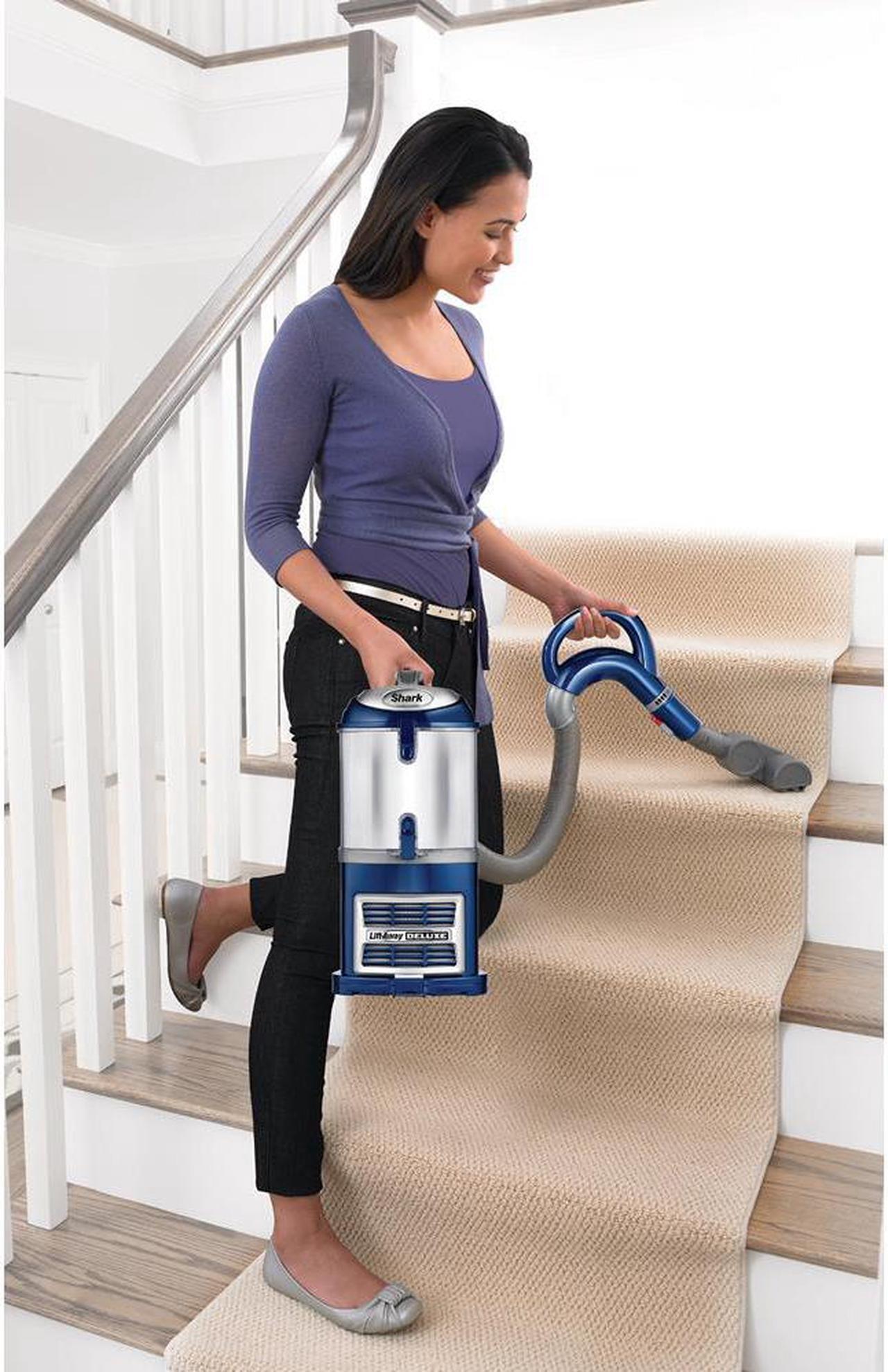 Alt view image 2 of 13 - Shark NV360 Navigator Lift-Away Deluxe Bagless Upright Canister Vacuum