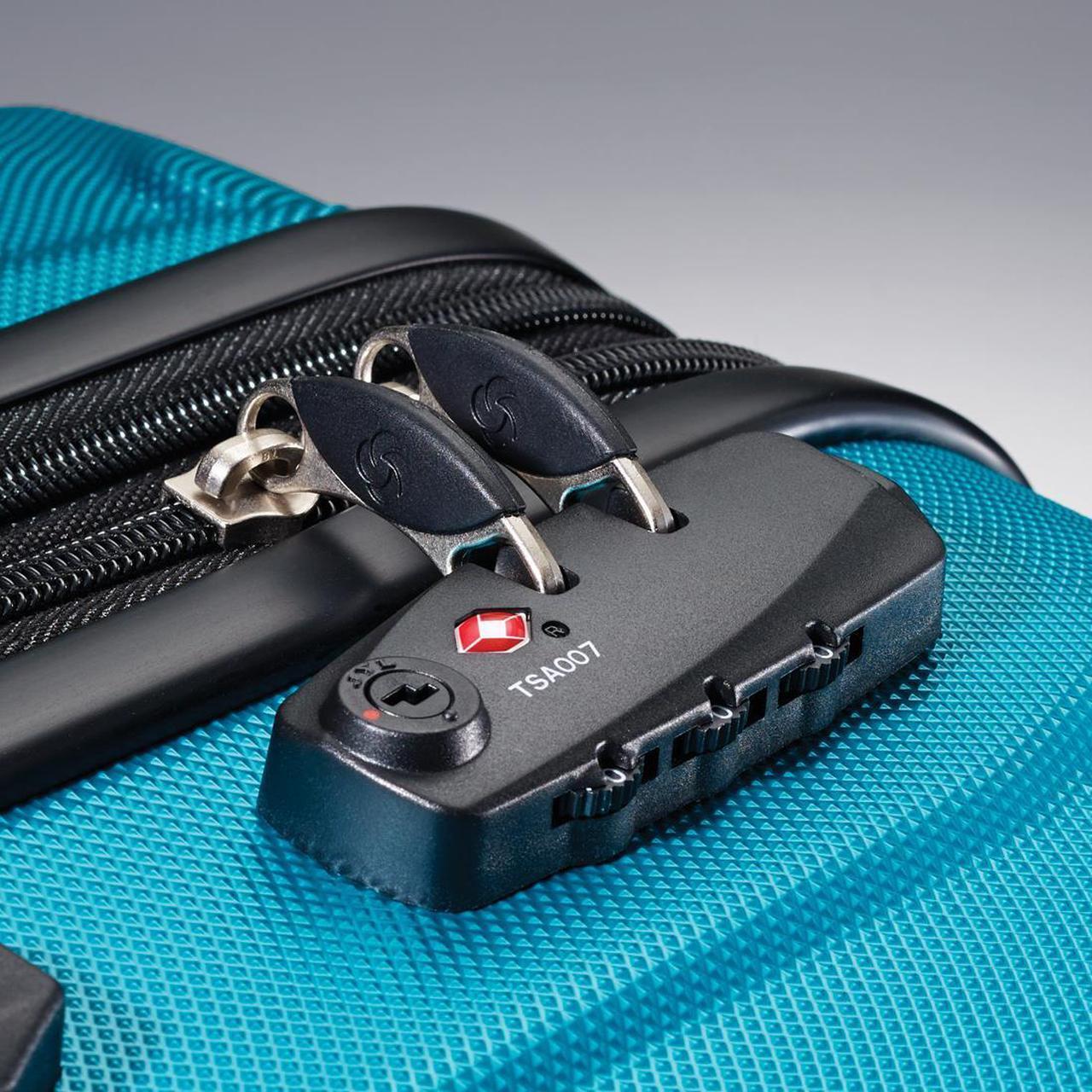 Alt view image 11 of 20 - Samsonite Omni 24" Hardside Spinner - Caribbean Blue