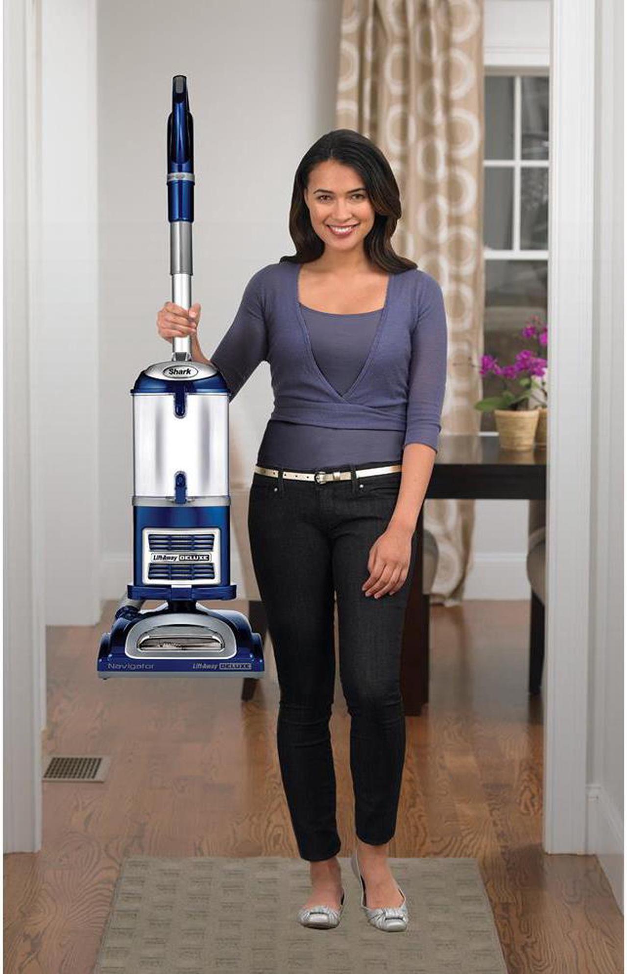 Alt view image 3 of 13 - Shark NV360 Navigator Lift-Away Deluxe Bagless Upright Canister Vacuum