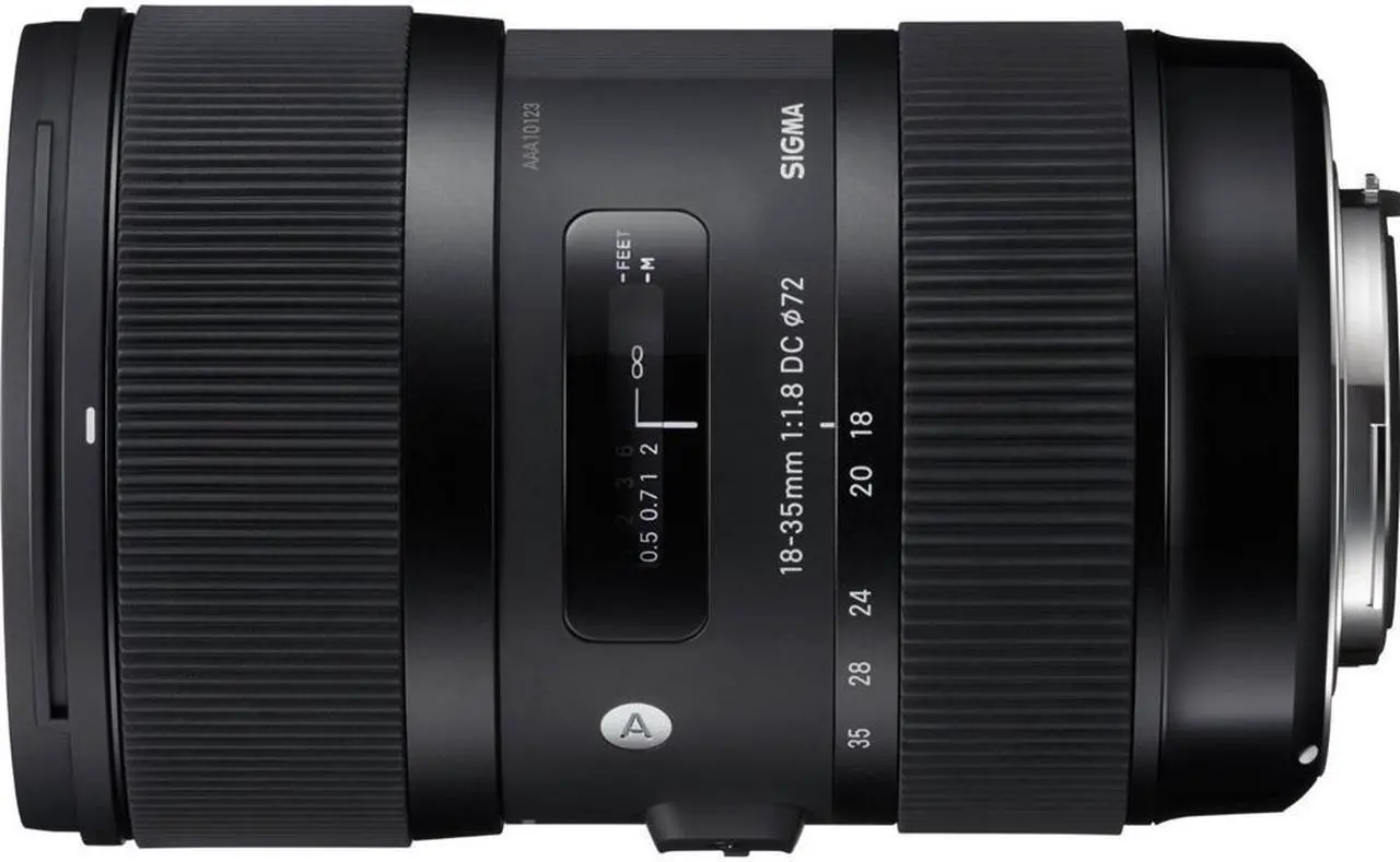 Alt view image 5 of 20 - Sigma 18-35mm F1.8 Art DC HSM Lens for Canon EF (210101)