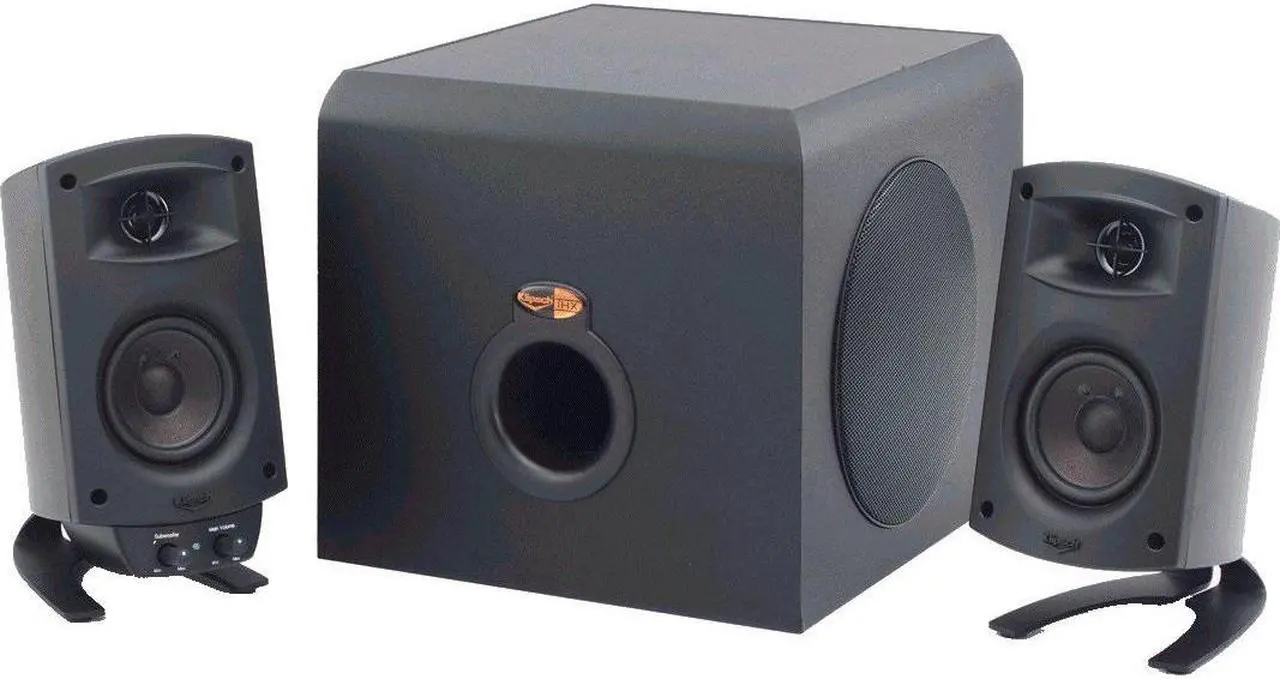 Alt view image 2 of 13 - Klipsch ProMedia 2.1 Speaker System - 160 W RMS - Black