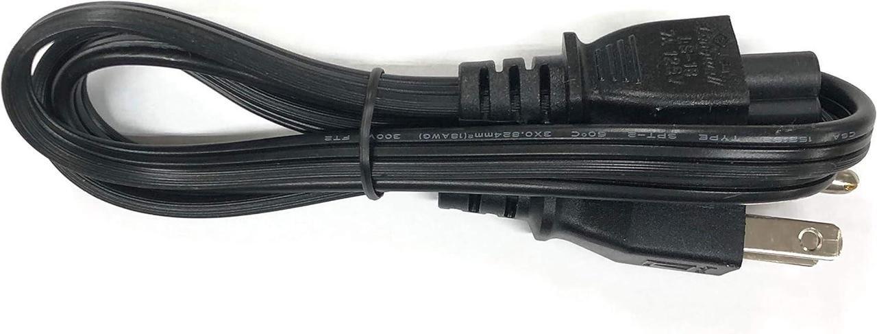 Alt view image 3 of 7 - LongWell Original 3.3 Ft AC Power cord LS-18 LP-30B E55349,Compatible With P/N:05V1C9,0K260C,0K2490,02JVNJ,NEMA 5-15P to C5 3-Slot Mickey Mouse type plug, For Dell Laptops,Desktop,All in One PC