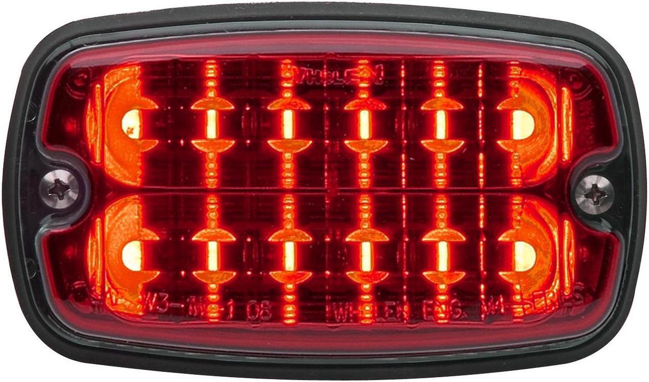Main image of Whelen Engineering M4® Series Red with Colored Directional Lens, Model# M4R