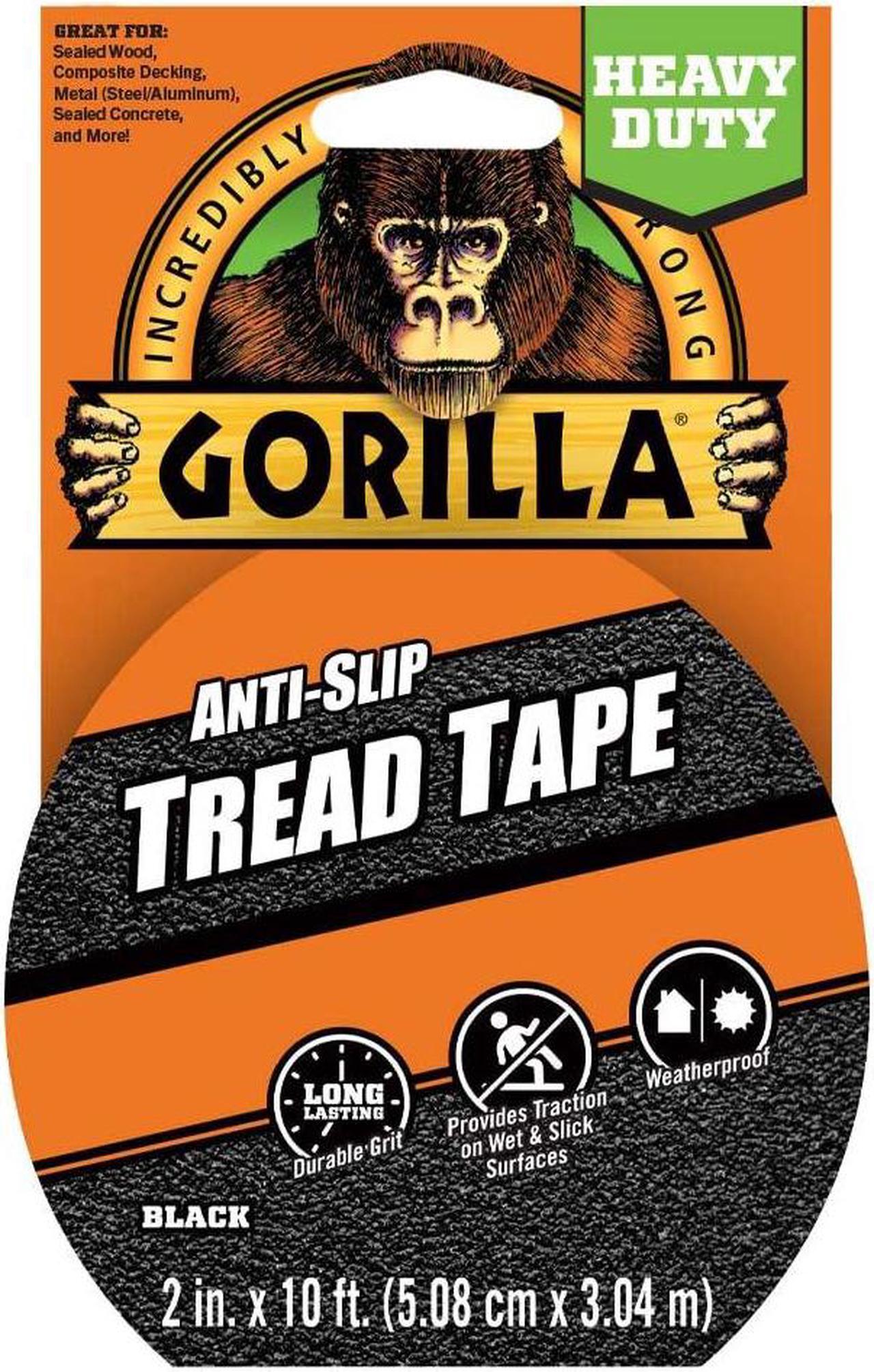 Main image of Gorilla Tread Tape (104921): 2 in. x 120 in. (Black)