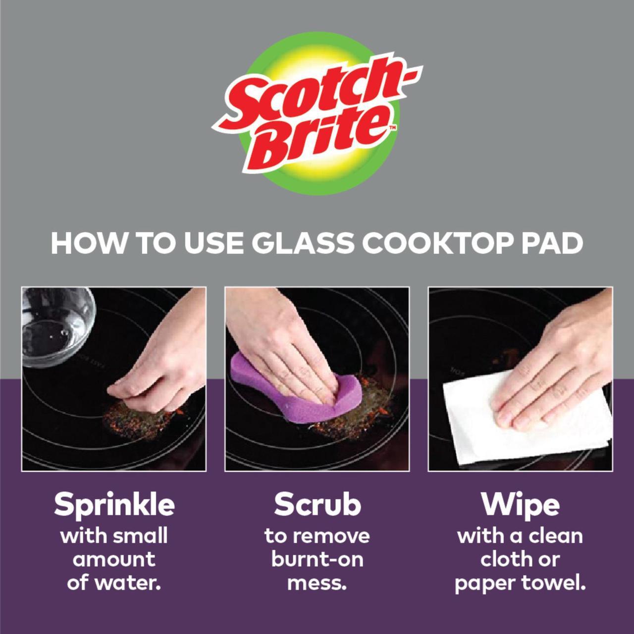 Alt view image 2 of 7 - Scotch-Brite Glass Cooktop Pads: 2-pack *2-pack