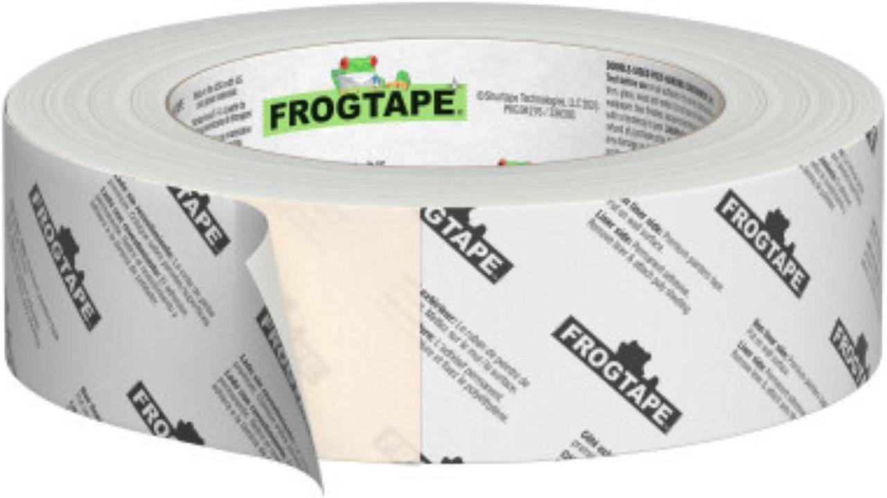 Alt view image 6 of 7 - FrogTape Double-Sided Poly-Hanging Containment Tape: 1-1/2 in. x 75 ft. (Beige)