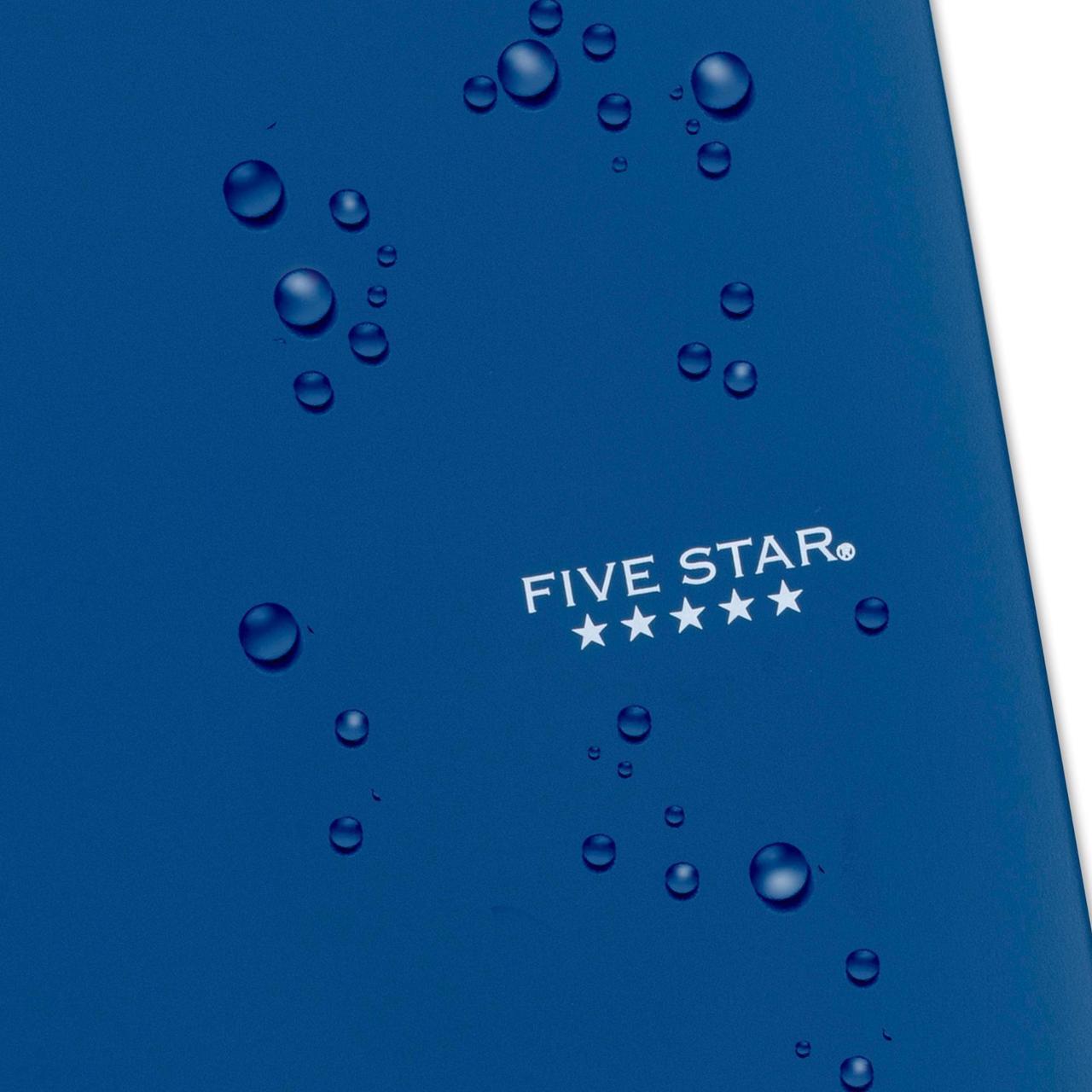 Alt view image 6 of 7 - Five Star 5-Subject Spiral Notebook [College Ruled]: 8 in. x 0.319 yds. (Blue)