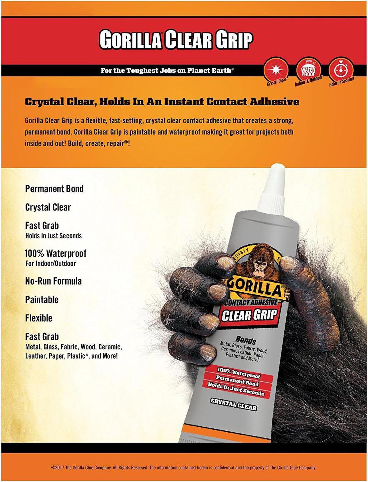 Alt view image 3 of 3 - Gorilla Clear Grip: 0.2 fl. oz.