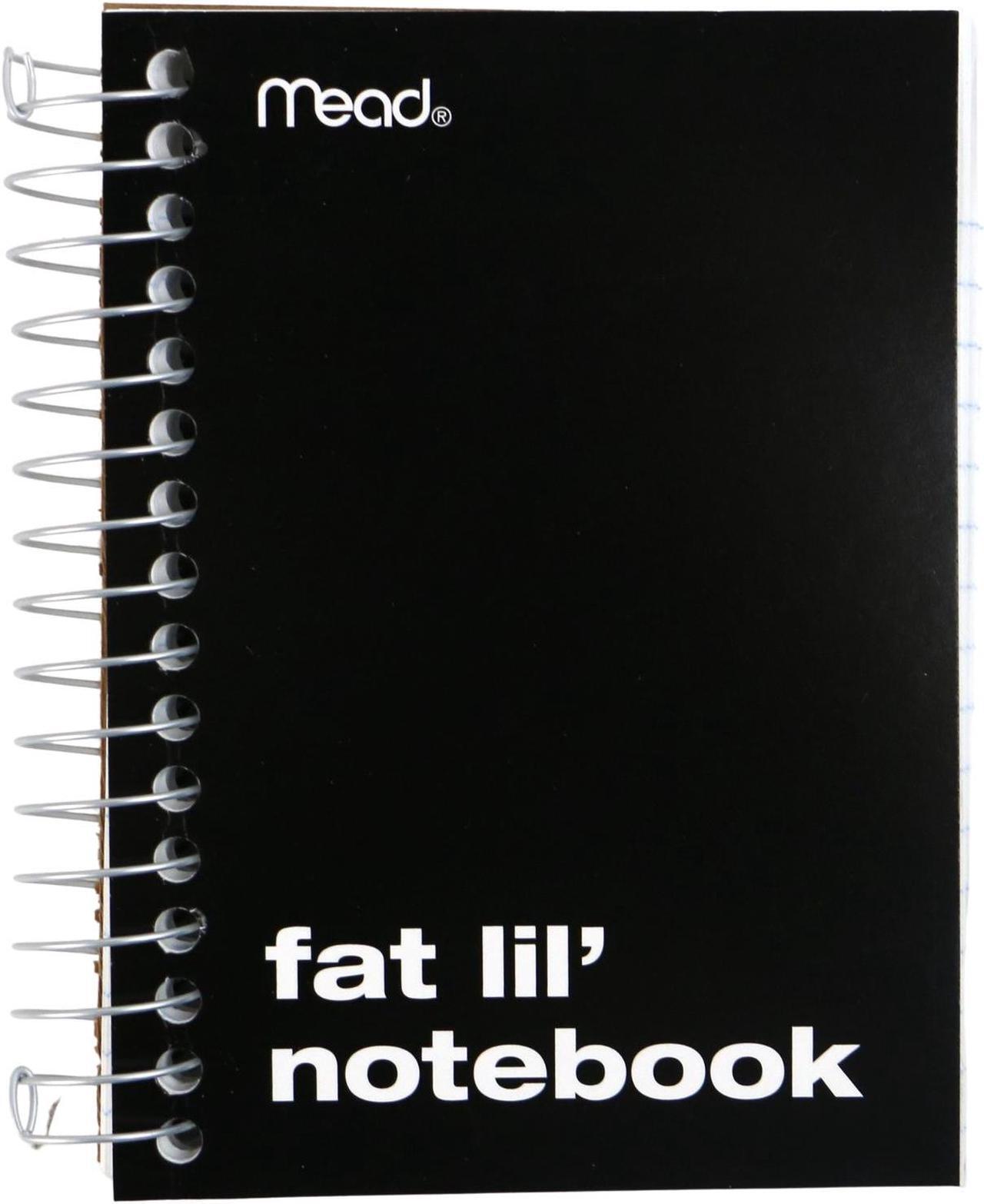 Main image of Mead Fat Lil' Notebook: 4 in. x 5-1/2 in. (Black)