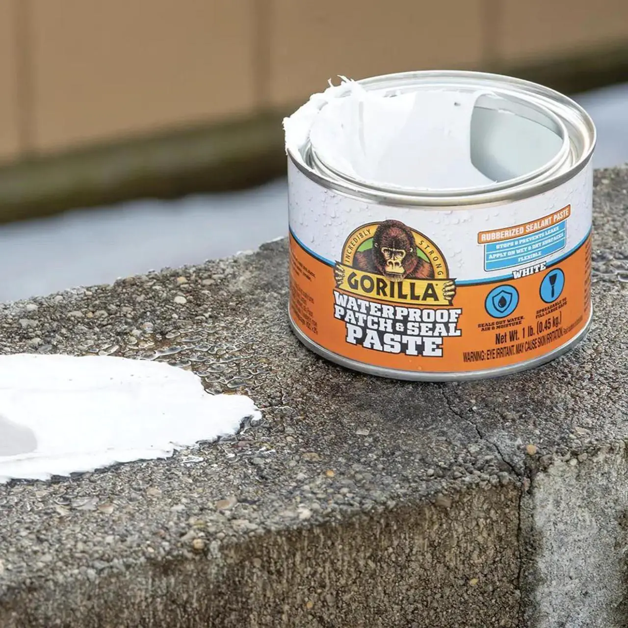 Alt view image 4 of 5 - Gorilla Waterproof Patch & Seal Paste: 1 lb. (Black)