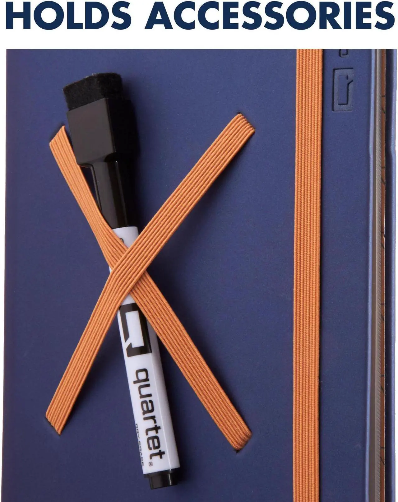 Alt view image 3 of 7 - Quartet Glass Portable Dry-Erase Pad: 5 in. x 8 in. (Black) - OEM