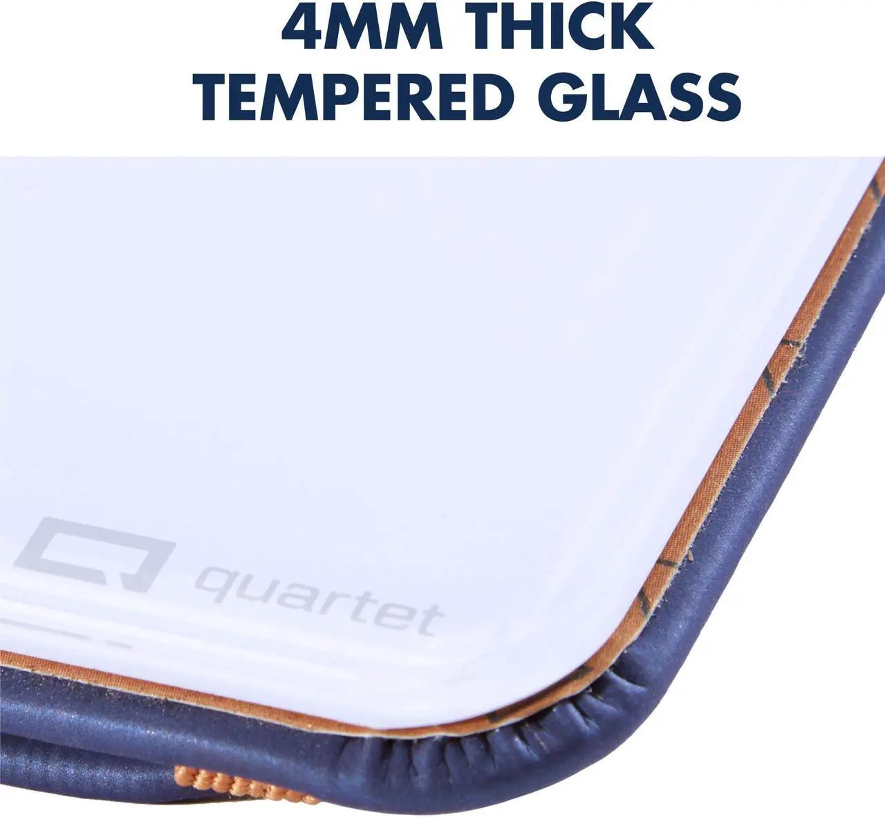 Alt view image 5 of 7 - Quartet Glass Portable Dry-Erase Pad: 5 in. x 8 in. (Black) - OEM