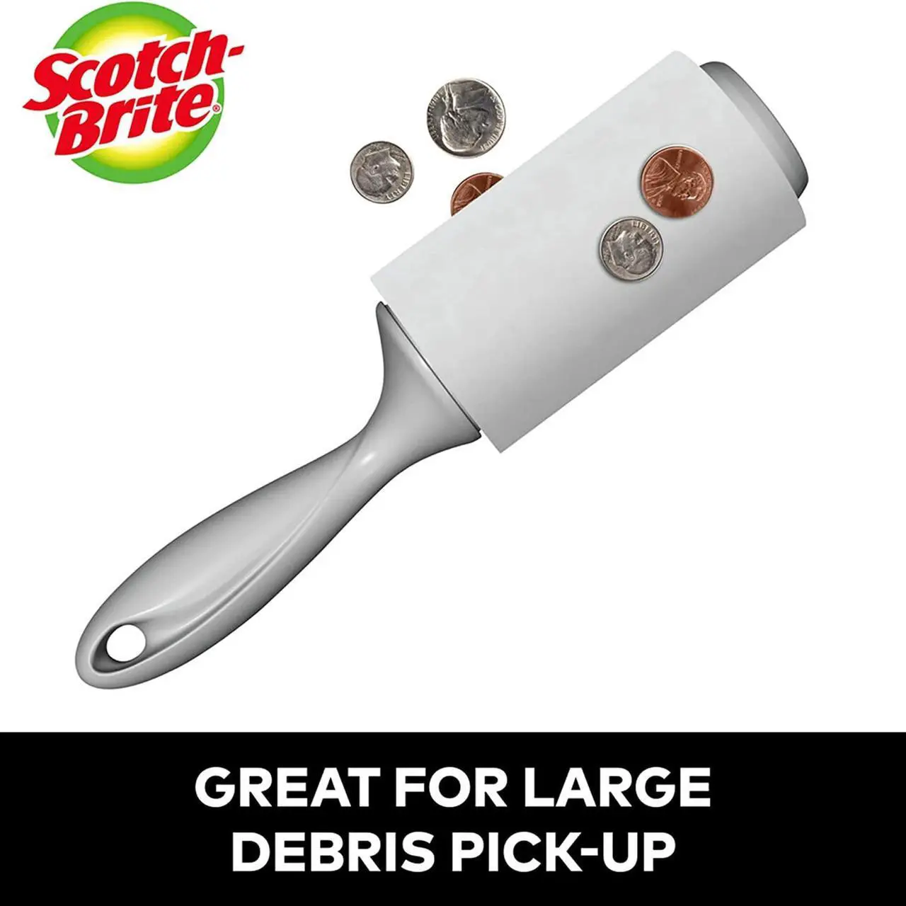 Alt view image 4 of 5 - Scotch-Brite 50% Stickier Auto Lint Roller: 4 in. width *48 sheets