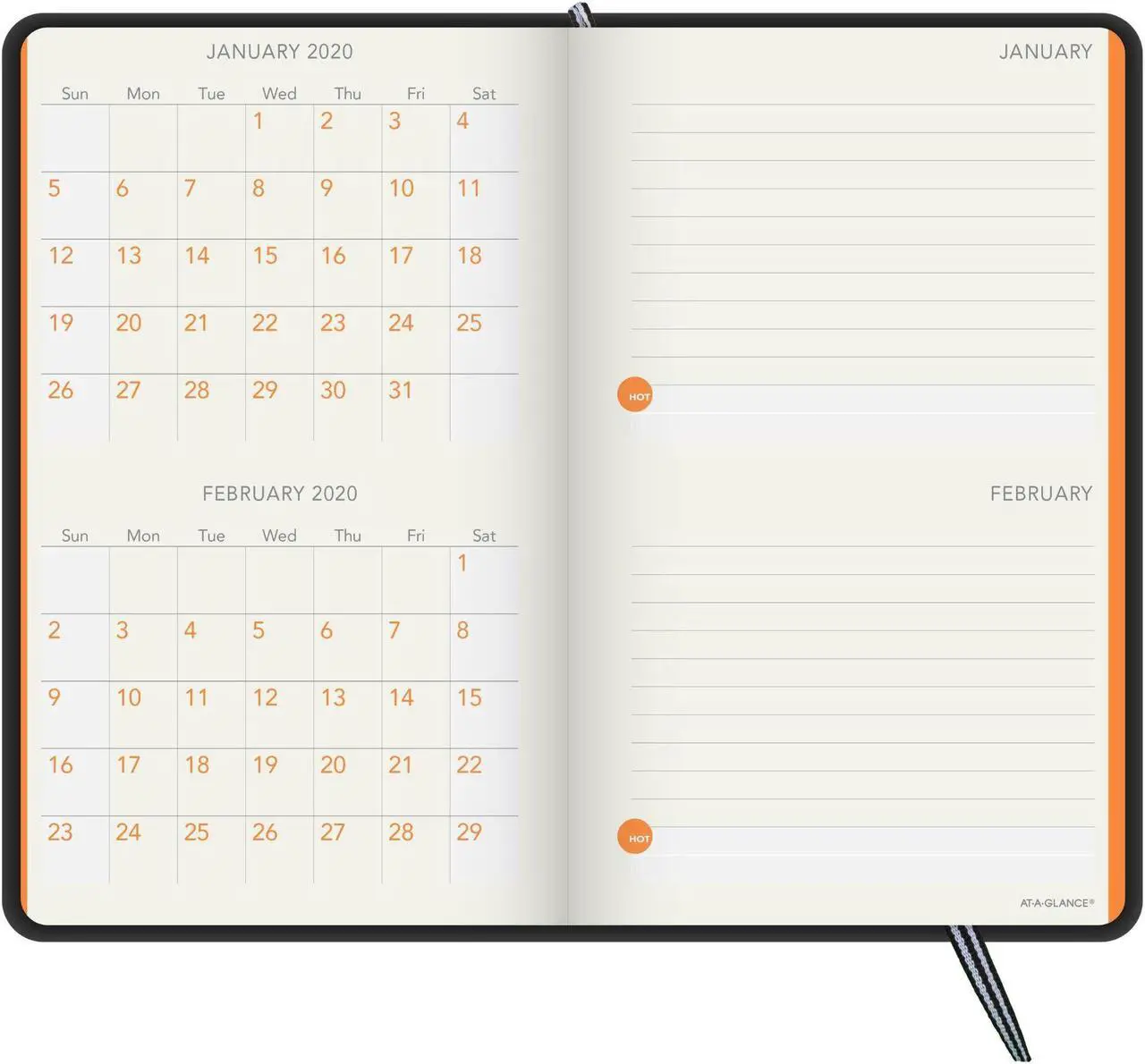 Alt view image 5 of 7 - At-A-Glance Plan. Write. Remember. Planning Notebook: 8-1/2 in. x 11 in. (Black)