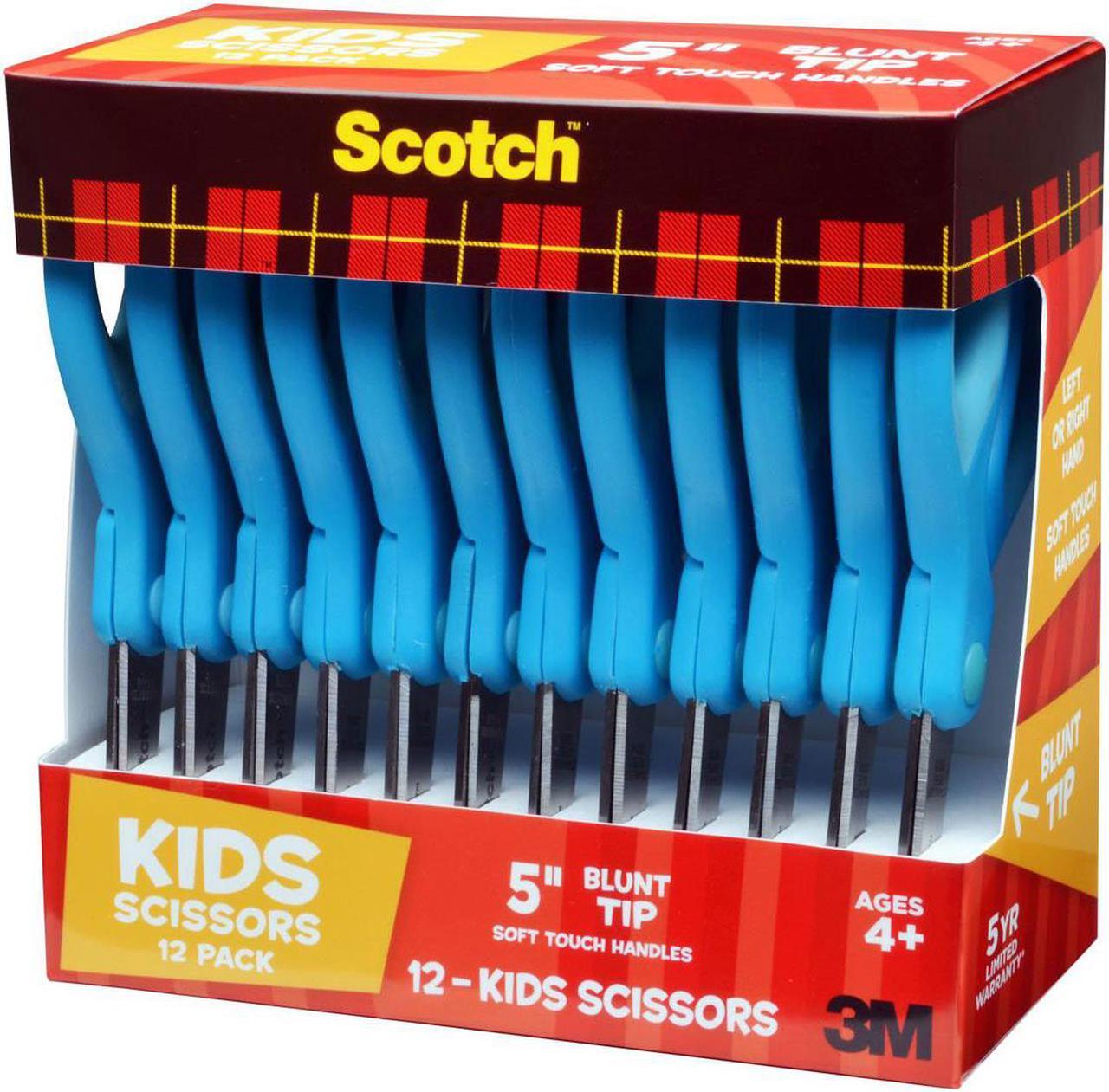 3M 1442 Scotch Kid Scissors: 15 ft. (Blue) *12-pack blunt