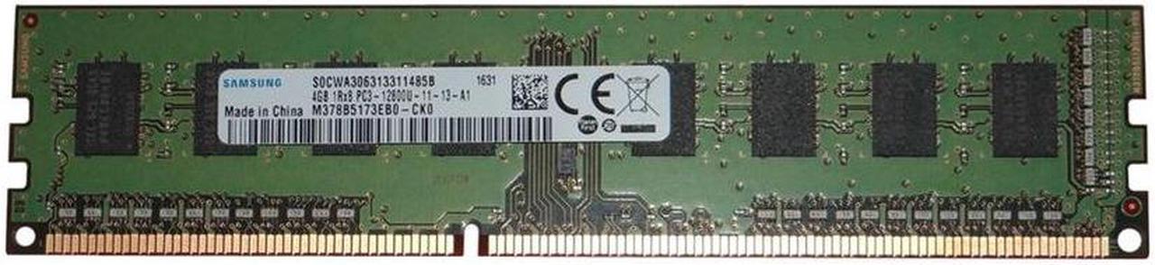 Alt view image 5 of 6 - SAMSUNG 4G 240Pin DDR3 SDRAM 1Rx8 DDR3 1600 (PC3 12800) Desktop Ram Memory