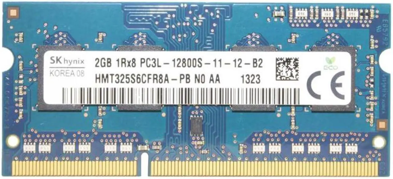 Alt view image 3 of 4 - HMT325S6CFR8A-PB Hynix 2GB PC3L-12800S DDR3-1600 Laptop Memory