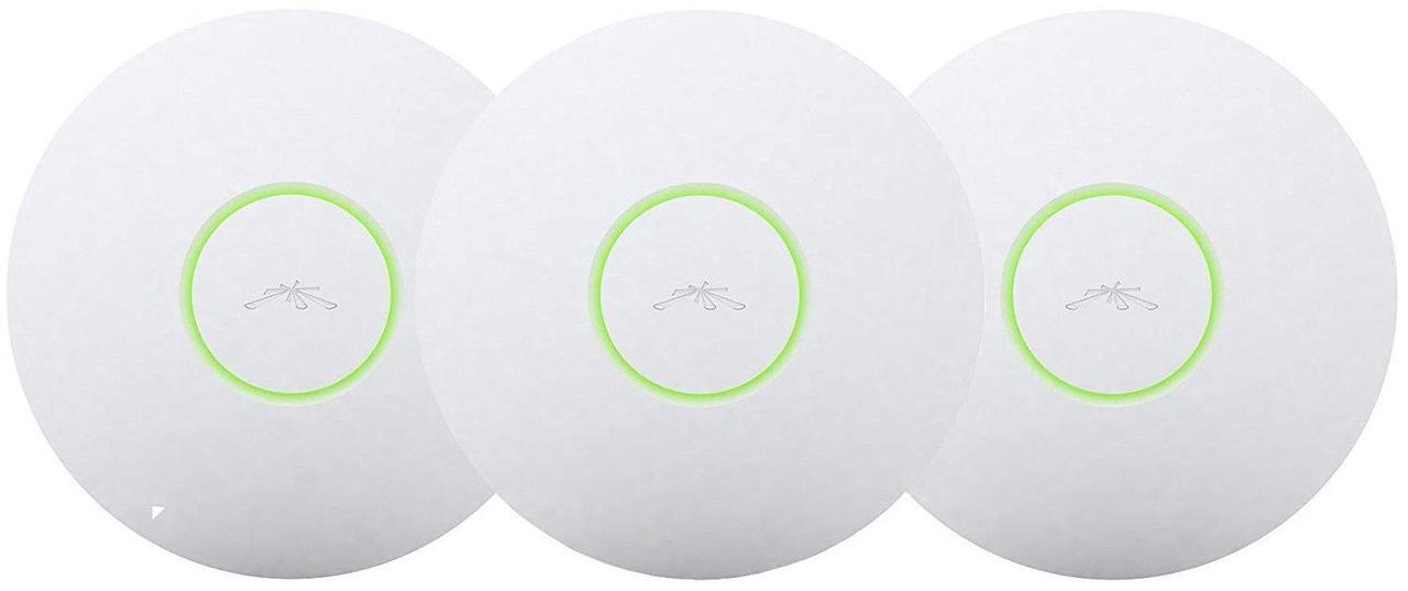 Alt view image 7 of 7 - Ubiquiti UAP-LR-3, UniFi AP Long Range 3 Pack, UniFi AP-LR 3-Pack PoE 300 Mbps