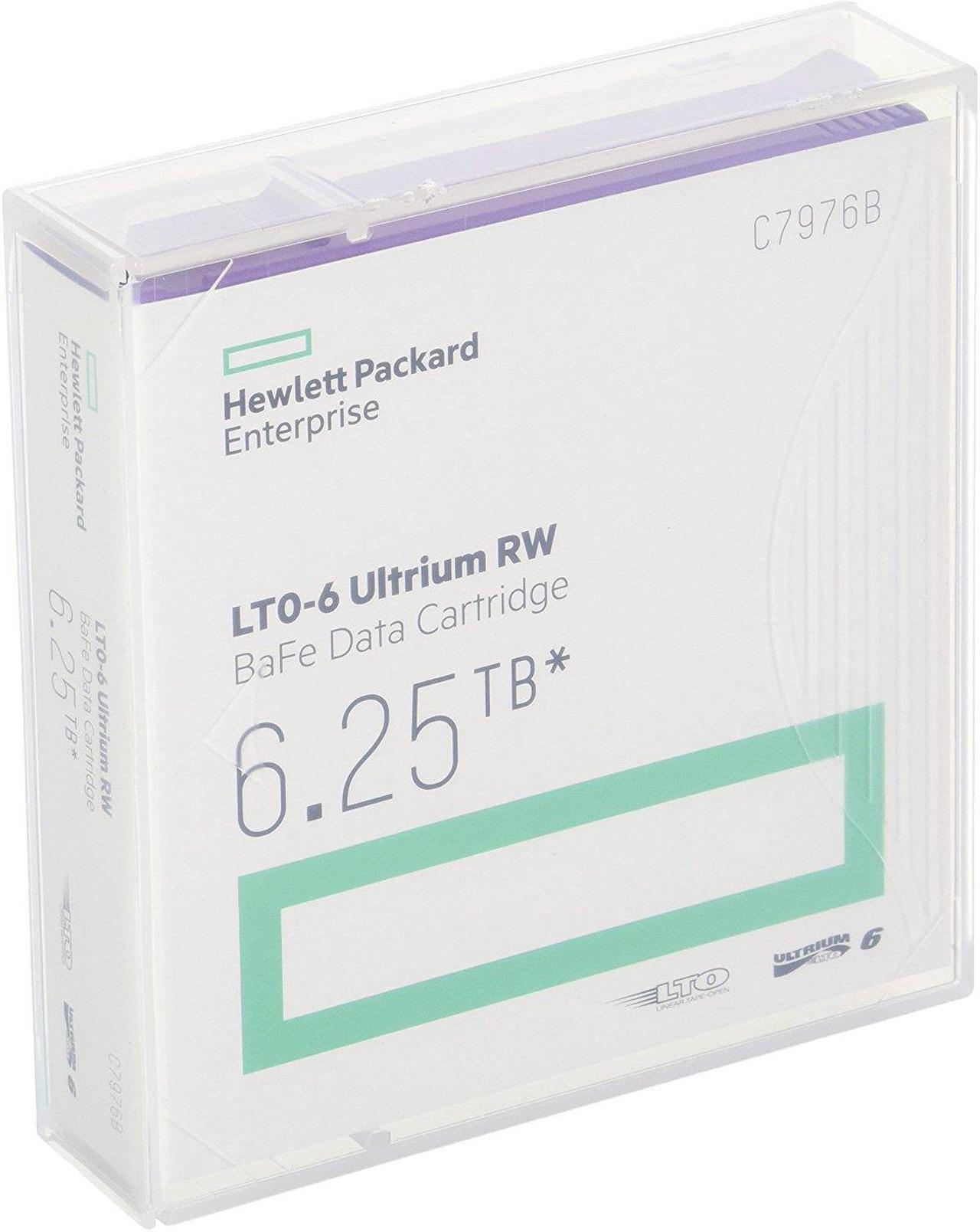 HPE Storage BTO - C7976B - LTO 6 Ultrium 6.25TB MP RW Dat