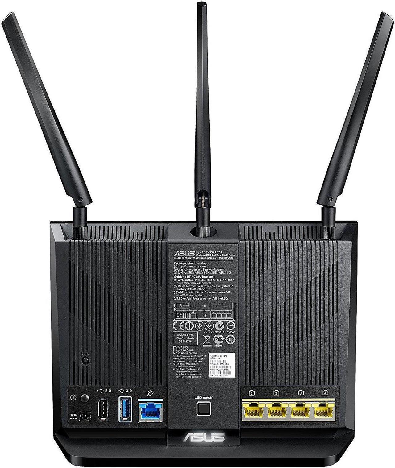 Alt view image 3 of 5 - ASUS TeK - RT-AC68U/CA
