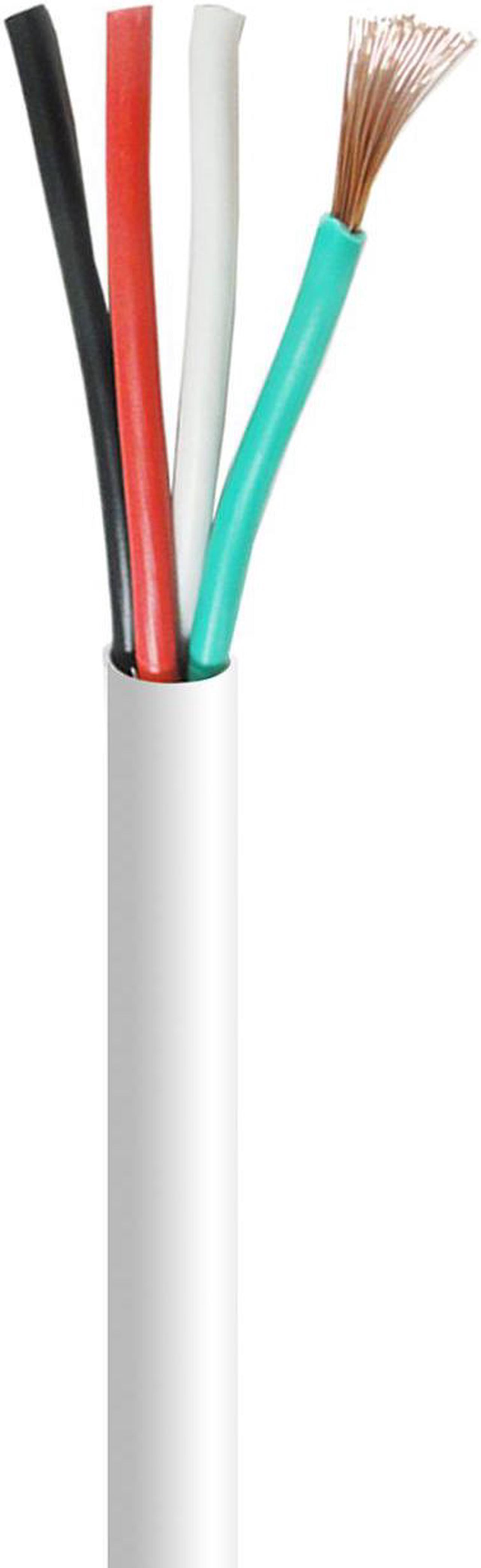 Alt view image 4 of 4 - In Wall Audio Speaker Cable Wire 14/4 Gauge/AWG OFC Pure Copper 500ft White