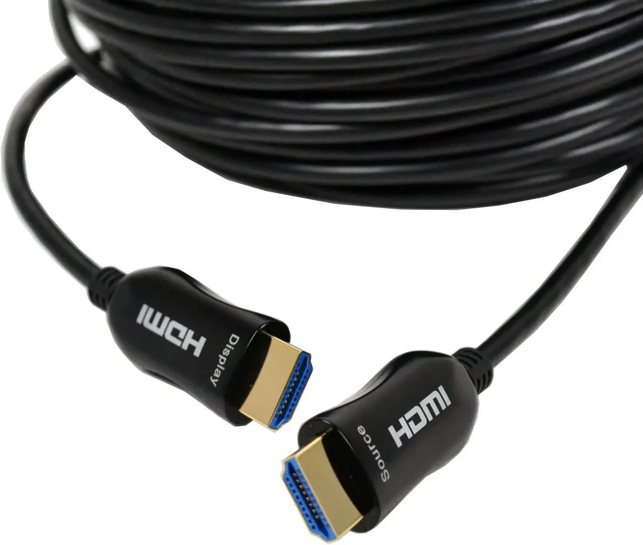 Main image of Logico 40ft FIBER OPTIC HDMI CABLE 4K  HDMI 2.0 a/b Compliant, HDCP 2.2 Super High-Speed, Ultra HD HDMI ARC cable with HDR. Perfect for HDTV/Projector/Home Theatre/Roku TV/Apple TV/Video Game Console