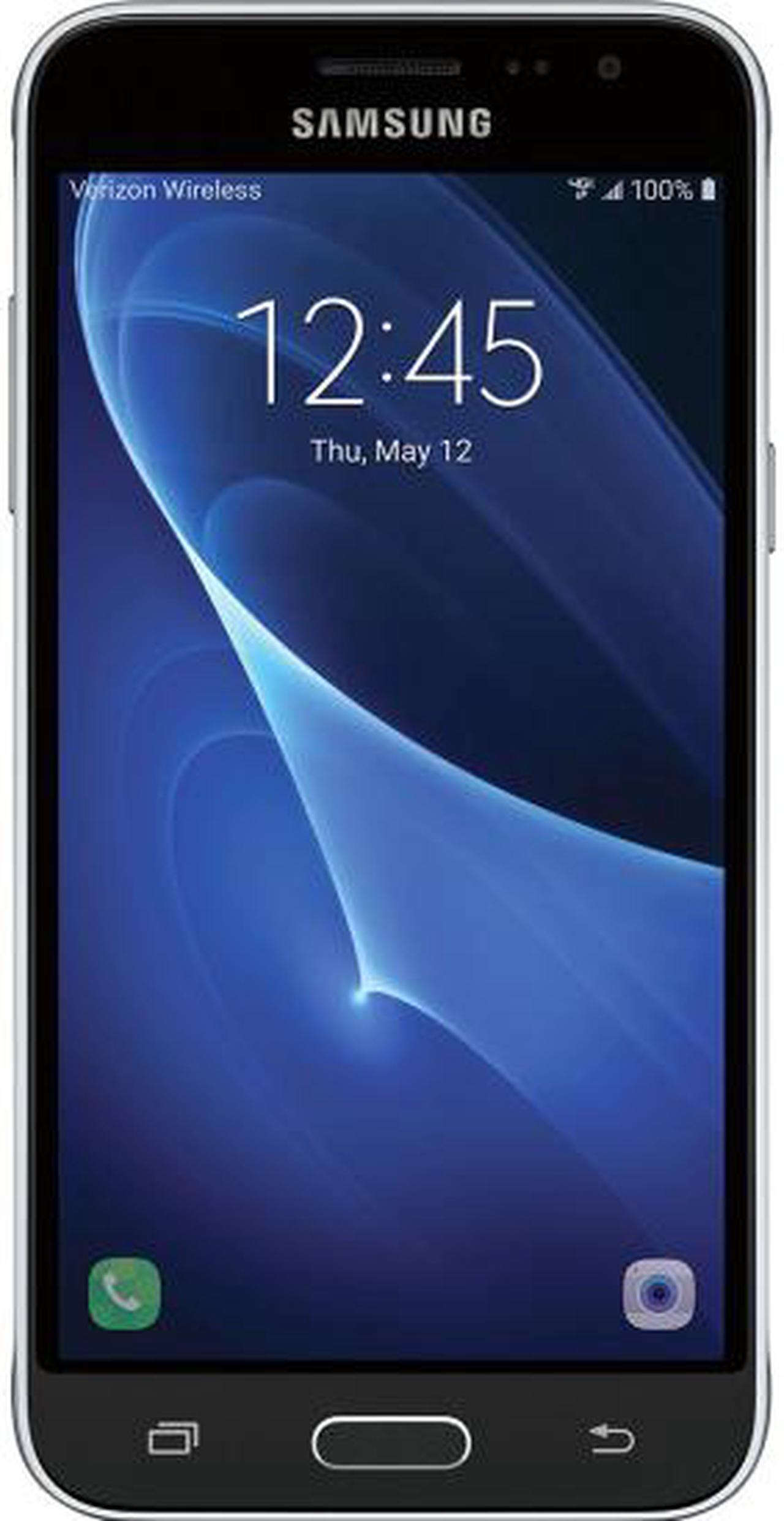 Alt view image 2 of 2 - Samsung Galaxy J3 Verizon 5''AMOLED Display 1.5GB RAM 16GM Internal 5MP Camera Phone - Black