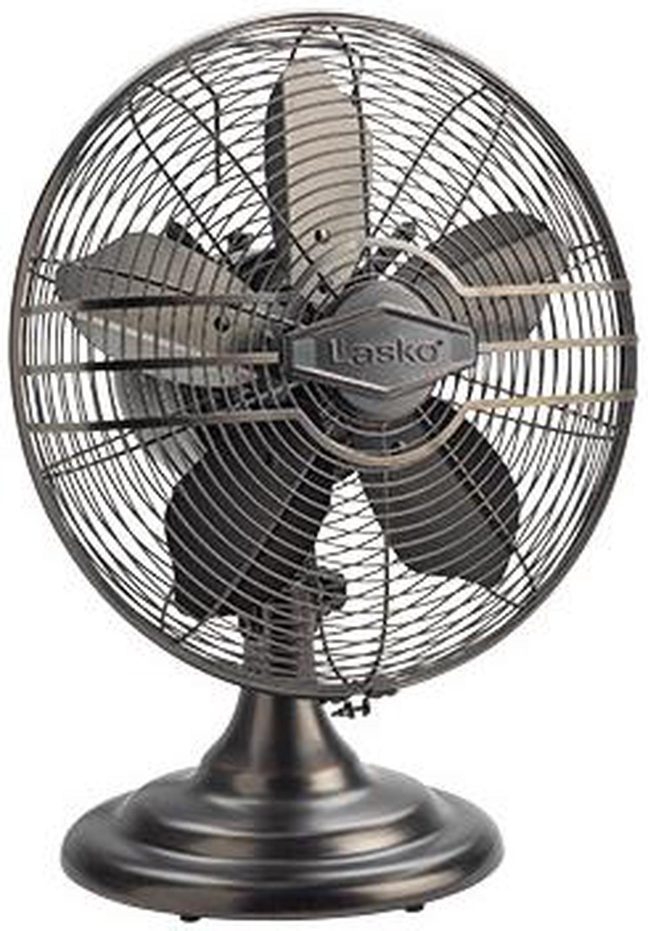 Alt view image 6 of 14 - LASKO PRODUCTS R12210 12 Metal Table Fan