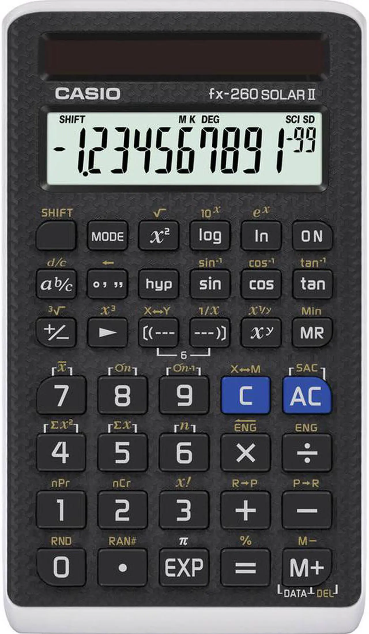 Alt view image 7 of 16 - Casio FX260SLRII Fx-260 Solar All-Purpose Scientific Calculator, 12-Digit Lcd