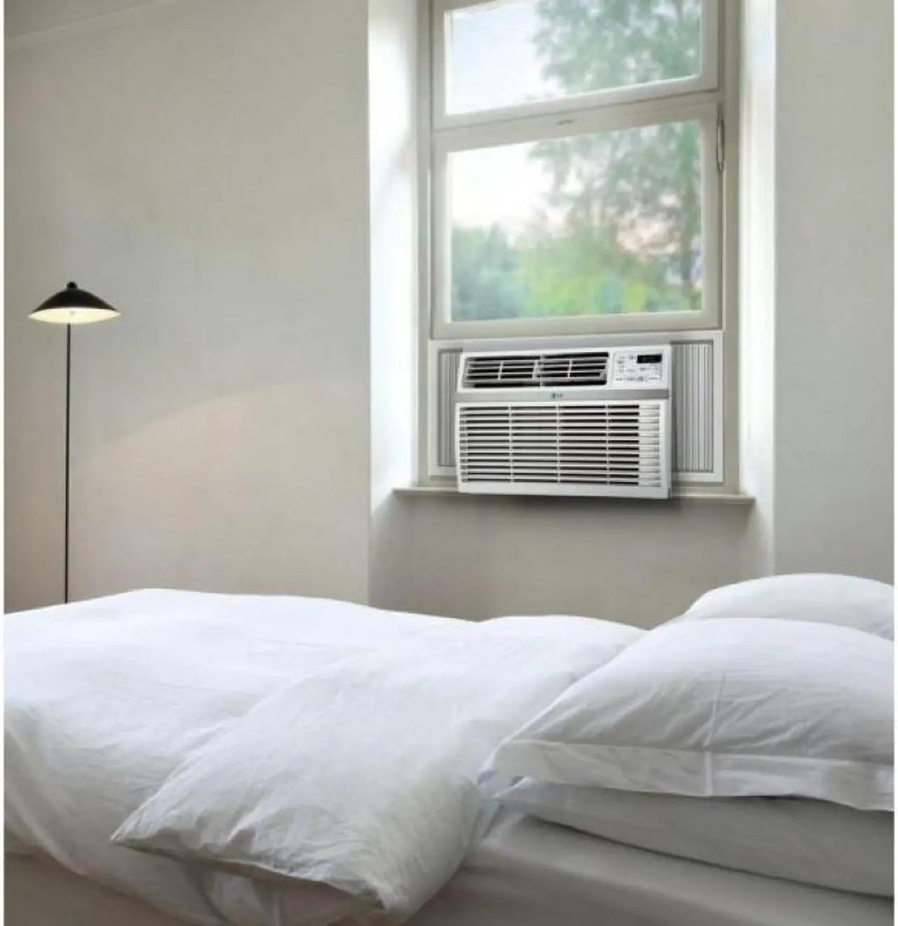 Alt view image 11 of 20 - LG LW1816ER 18000 BTU Window Air Conditioner with Remote Control, White