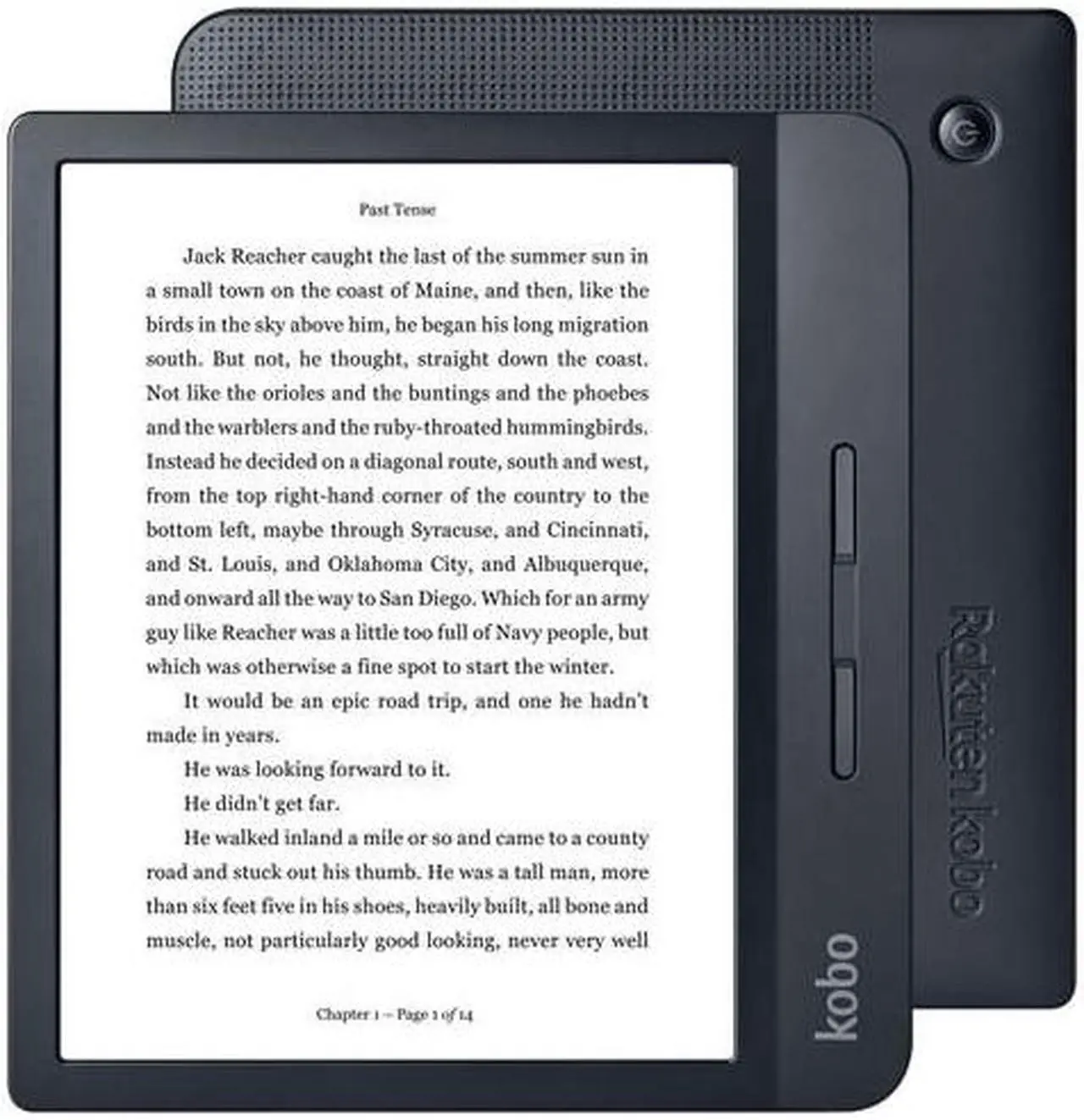 Main image of Kobo N873-KU-BK-K-EP 7" Digital eBook Reader with Touchscreen, Black