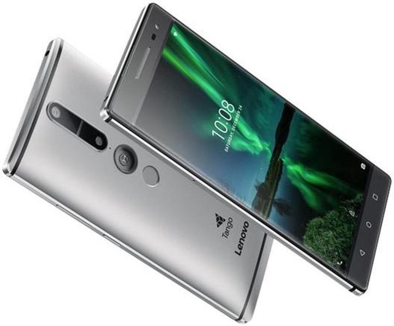 Alt view image 18 of 18 - Lenovo Phab 2 Pro Unlocked Android Smartphone - Cellphone with Tango for Augmented Reality, 64 GB Grey (U.S. Warranty) Smart Phone Cell ZA1H0003US