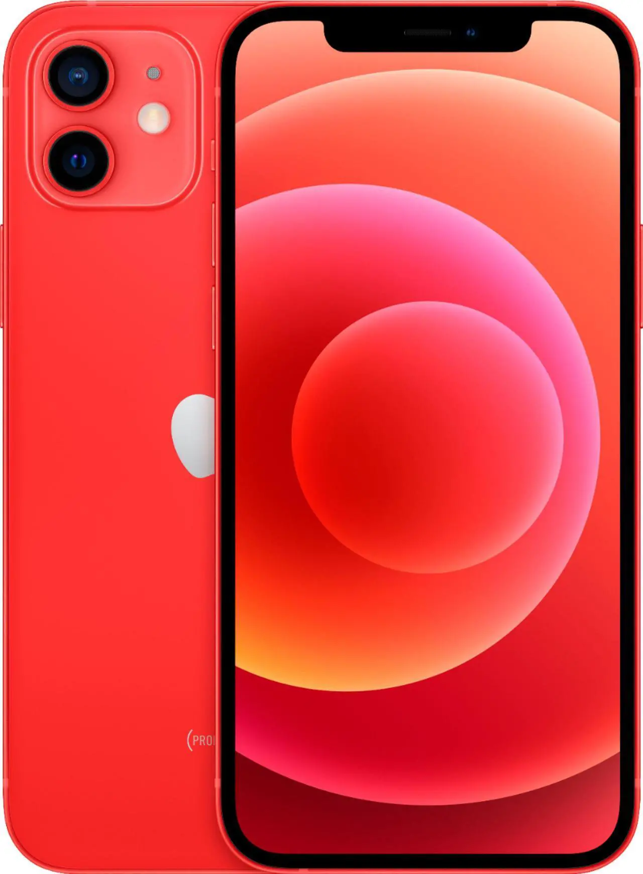 Alt view image 4 of 5 - Apple iPhone 12 128GB GSM/CDMA Fully Unlocked - Red