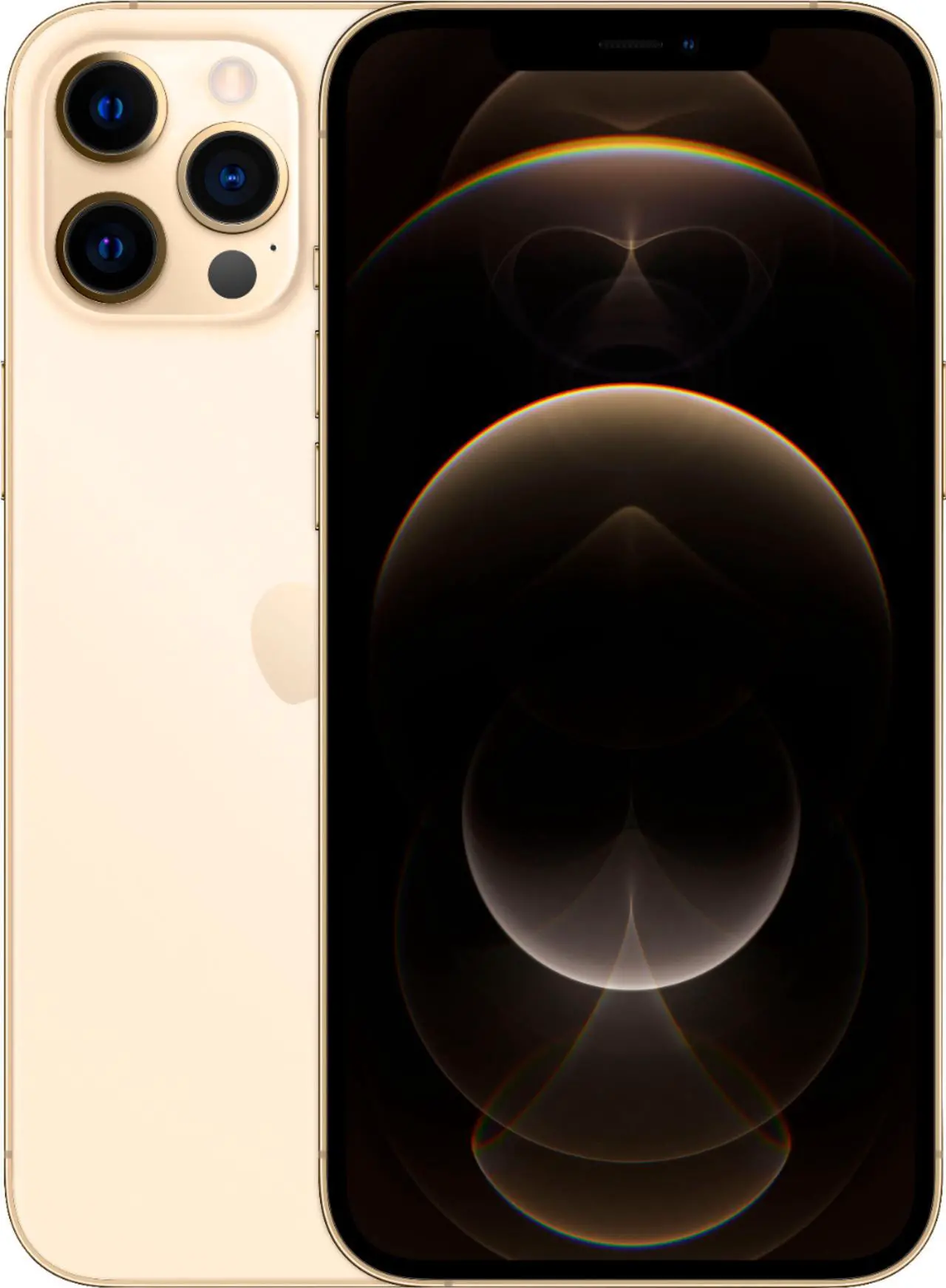 Alt view image 5 of 9 - Apple iPhone 12 Pro Max 128GB GSM/CDMA Fully Unlocked - Gold