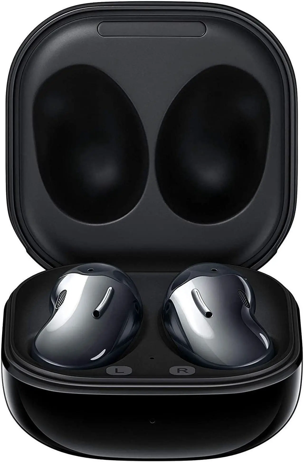 Main image of Samsung SM-R180NZKSXAR Galaxy Buds Live, Mystic Black (Charging Case Included)