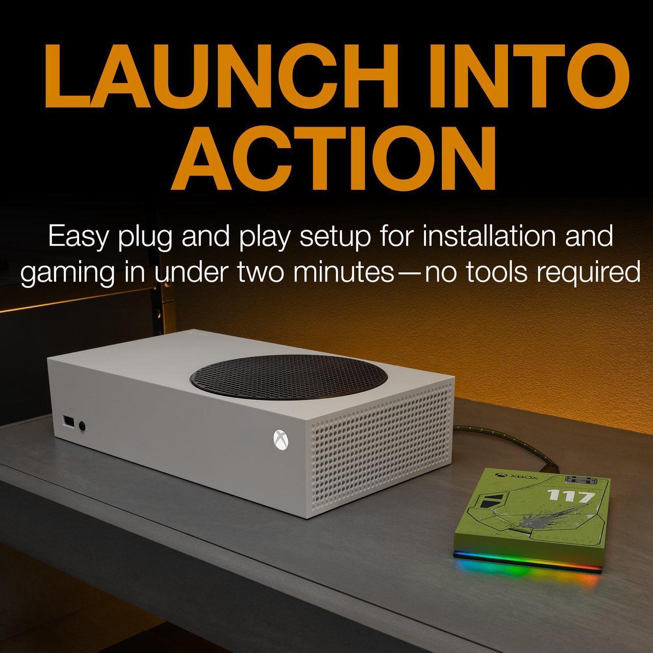 Main image of Seagate 2TB Xbox Game Drive Halo Infinite Special Edition USB 3.2 Gen 1 Model STKX2000405