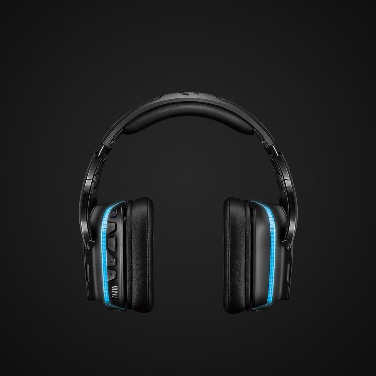 Alt view image 8 of 9 - Logitech G935 Wireless 7.1 Surround Sound RGB Lightsync Gaming Headset - Stereo - USB - Wired/Wireless - 20 Hz - 20 kHz (981-000742)