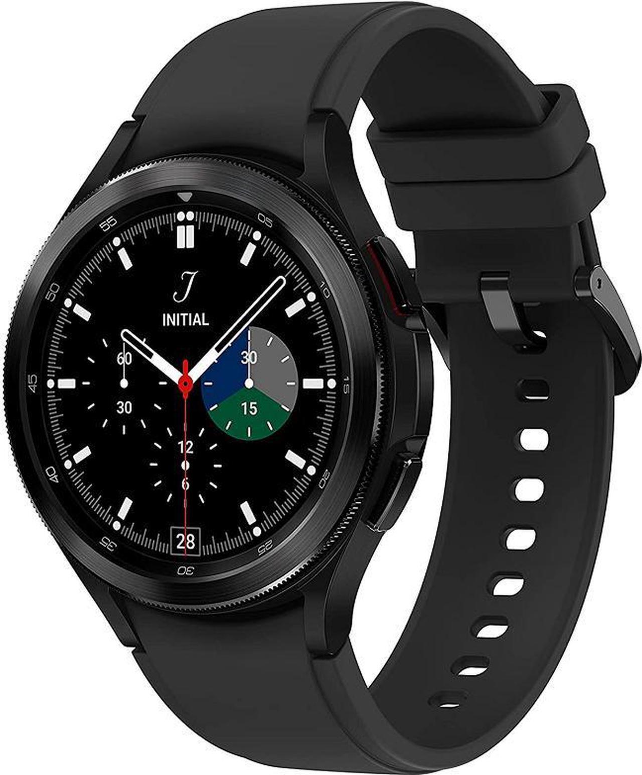 Main image of Samsung Electronics SM-R895UZKAXAA Galaxy Watch 4 Classic Smartwatch Tracker for Fitness, Black