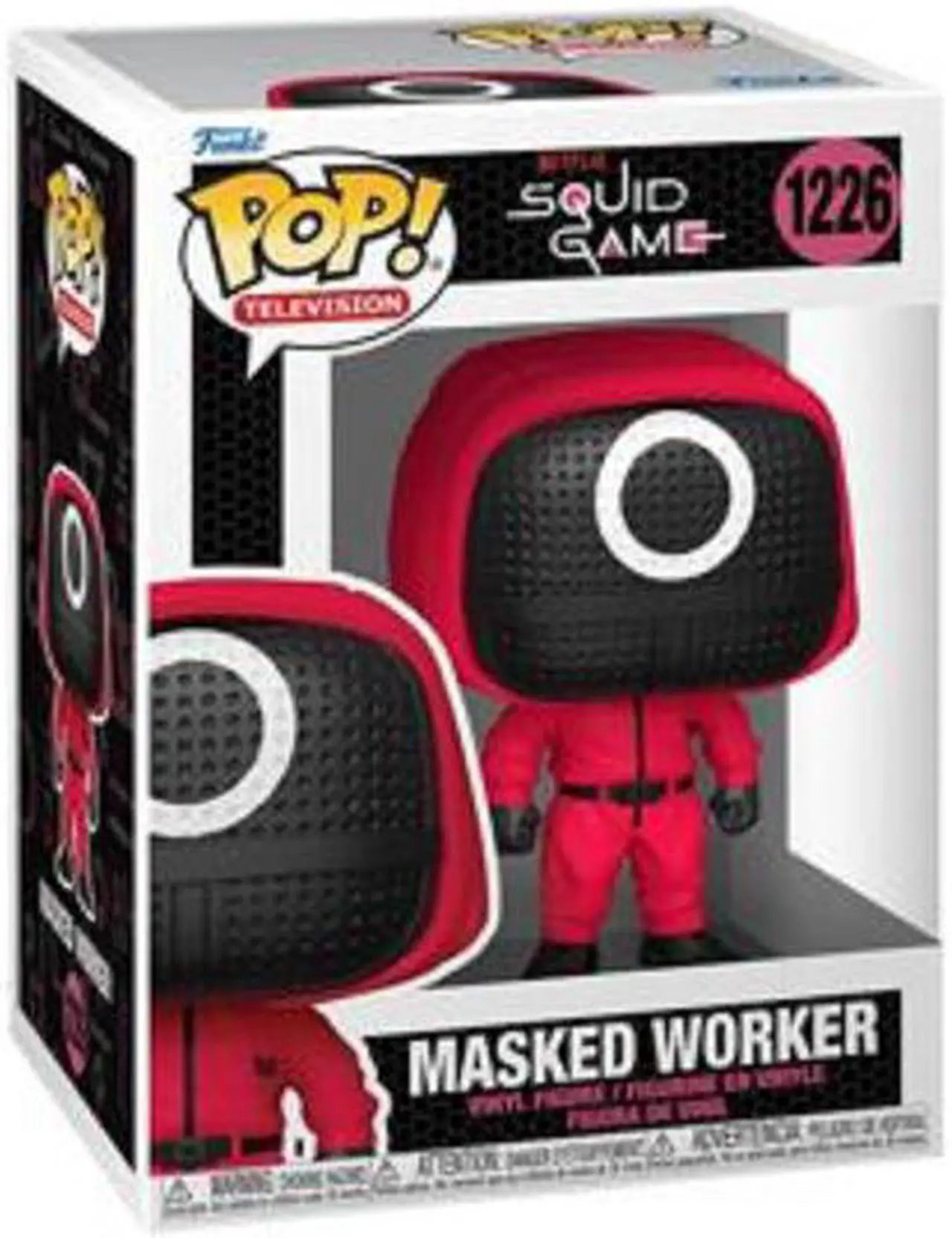 Alt view image 9 of 11 - FUNKO POP! TELEVISION: Squid Game- Red Soldier (Mask)