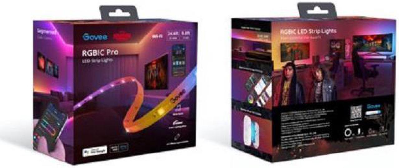 Main image of Govee RGBIC 9.8ft+49.2ft Led Strip Light Bundle Co