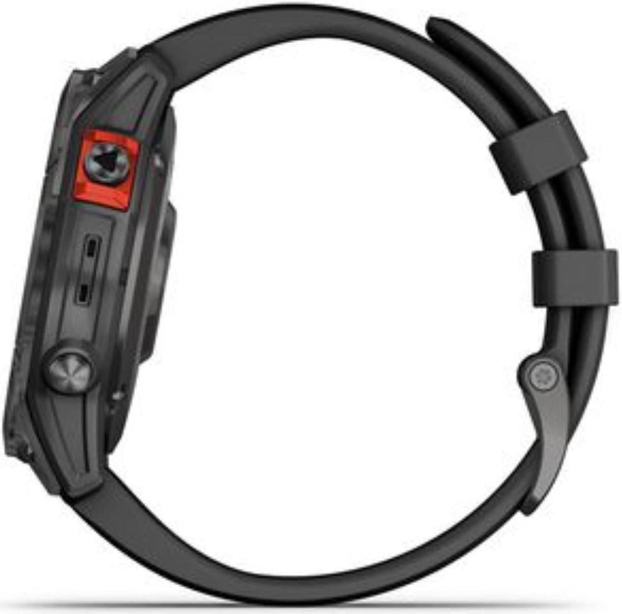 Alt view image 9 of 12 - Garmin fenix 7 - Solar Edition, Slate Gray with Black Band