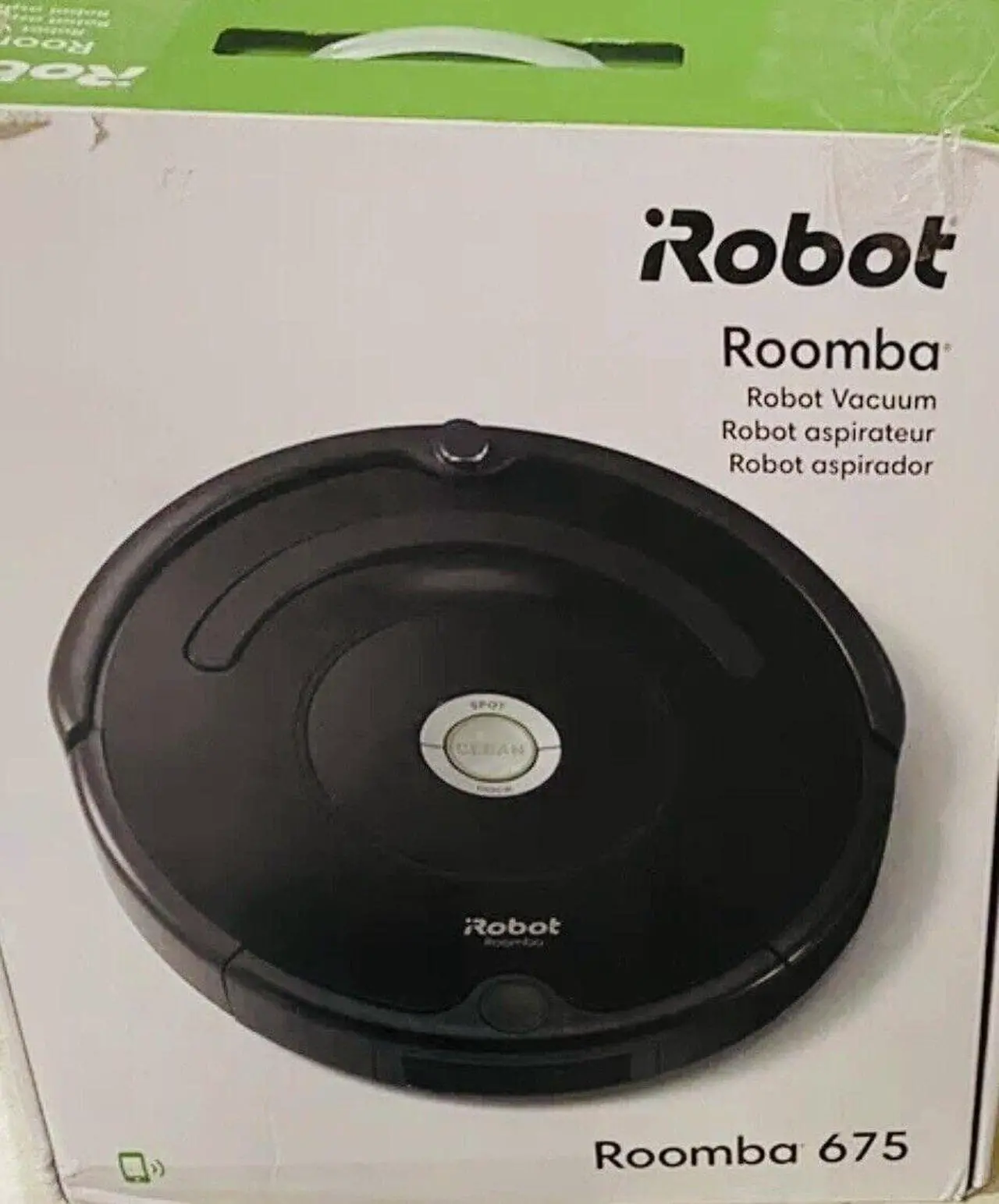 Alt view image 4 of 4 - iRobot Roomba 675 Robot Vacuum-Wi-Fi Connectivity Works with Alexa R675020