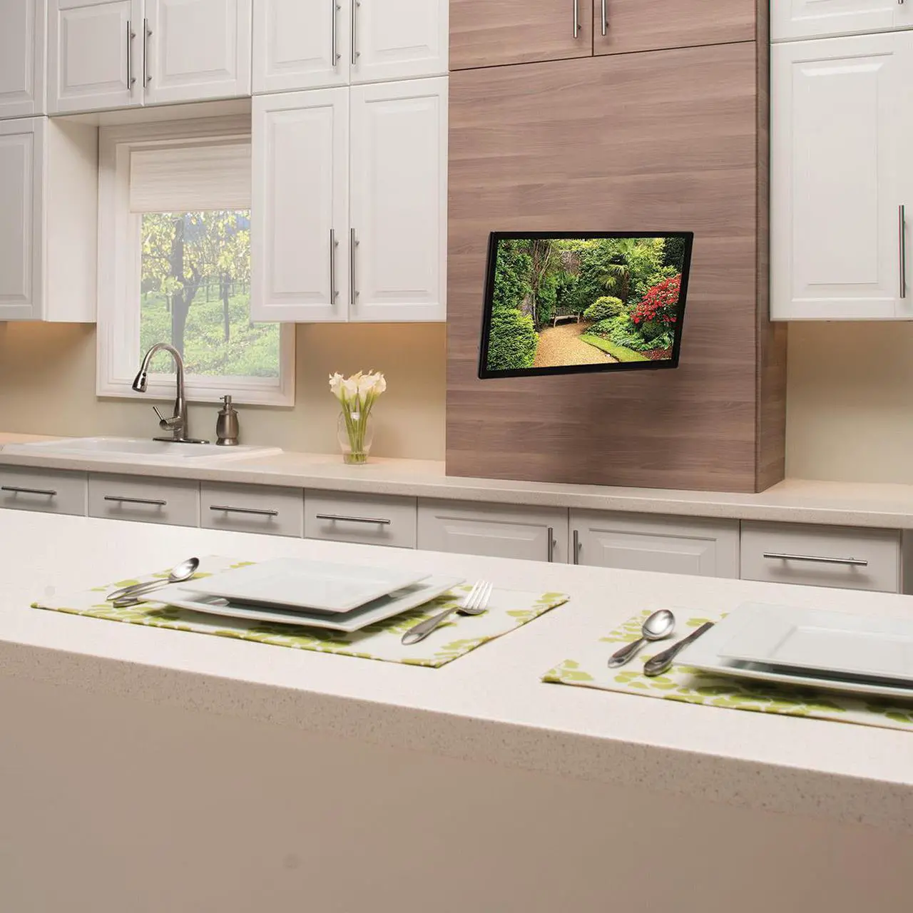 Alt view image 11 of 20 - Sanus System - VSF415-B1 Premium Series Full-Motion Mount for 15" - 37" flat TV