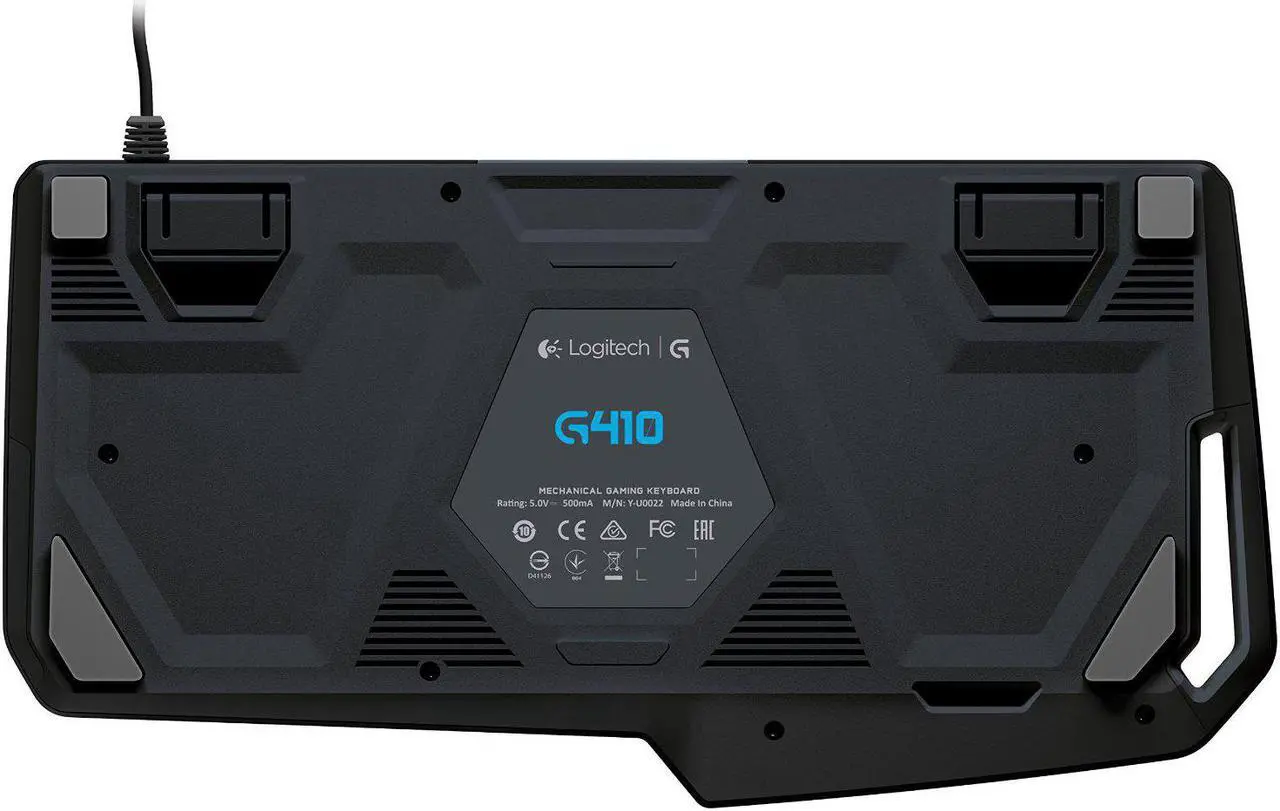 Alt view image 3 of 3 - Logitech 920-007731 G410 Atlas Spectrum RGB Tenkeyless Mechanical Gaming Keyboard - Cable Connectivity - USB 2.0 Interface - Backlight On/Off, Game Mode Hot Key(s) - QWERTY Keys Layout