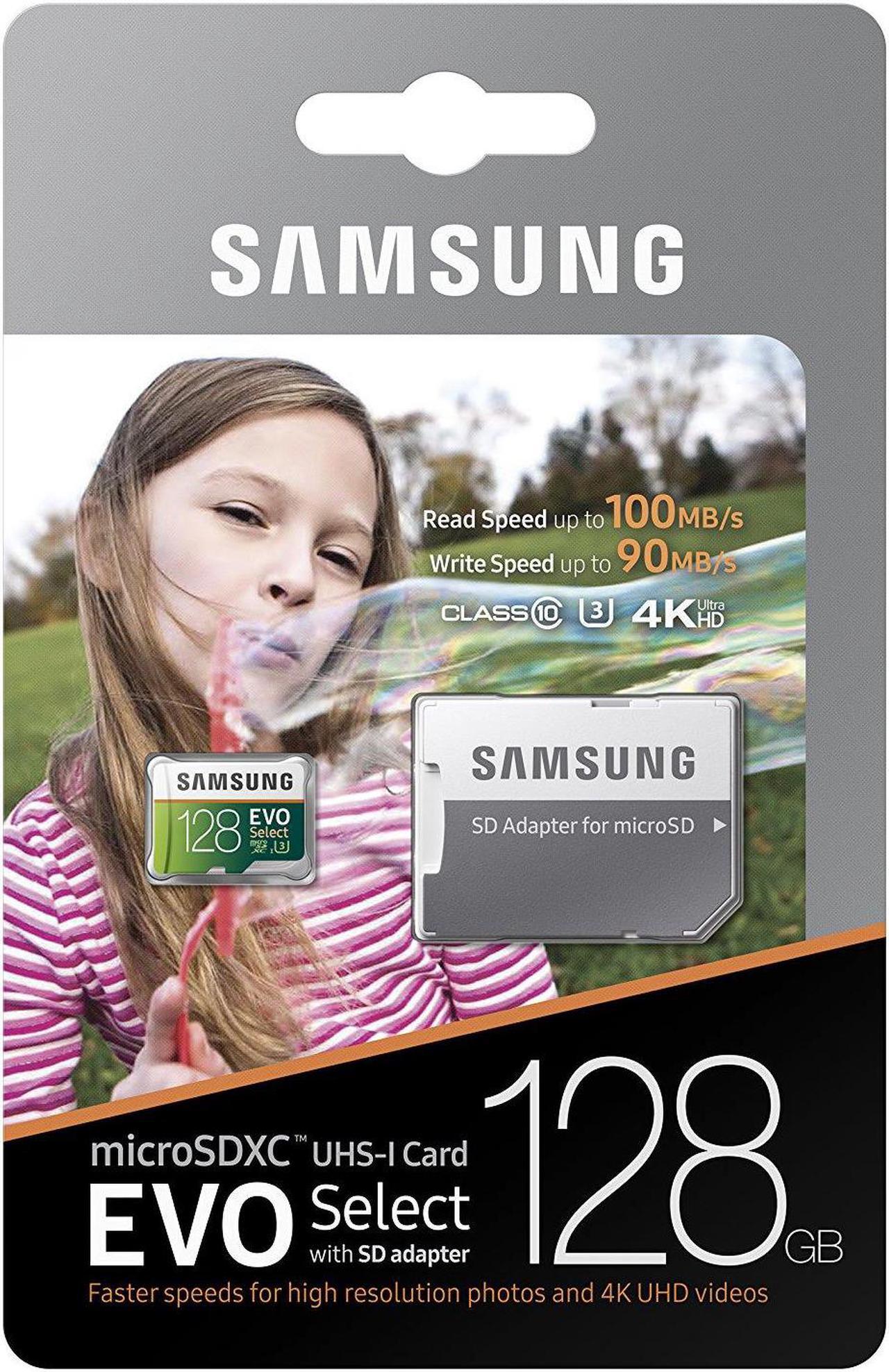 Alt view image 2 of 15 - Samsung EVO Select 128 GB microSDXC